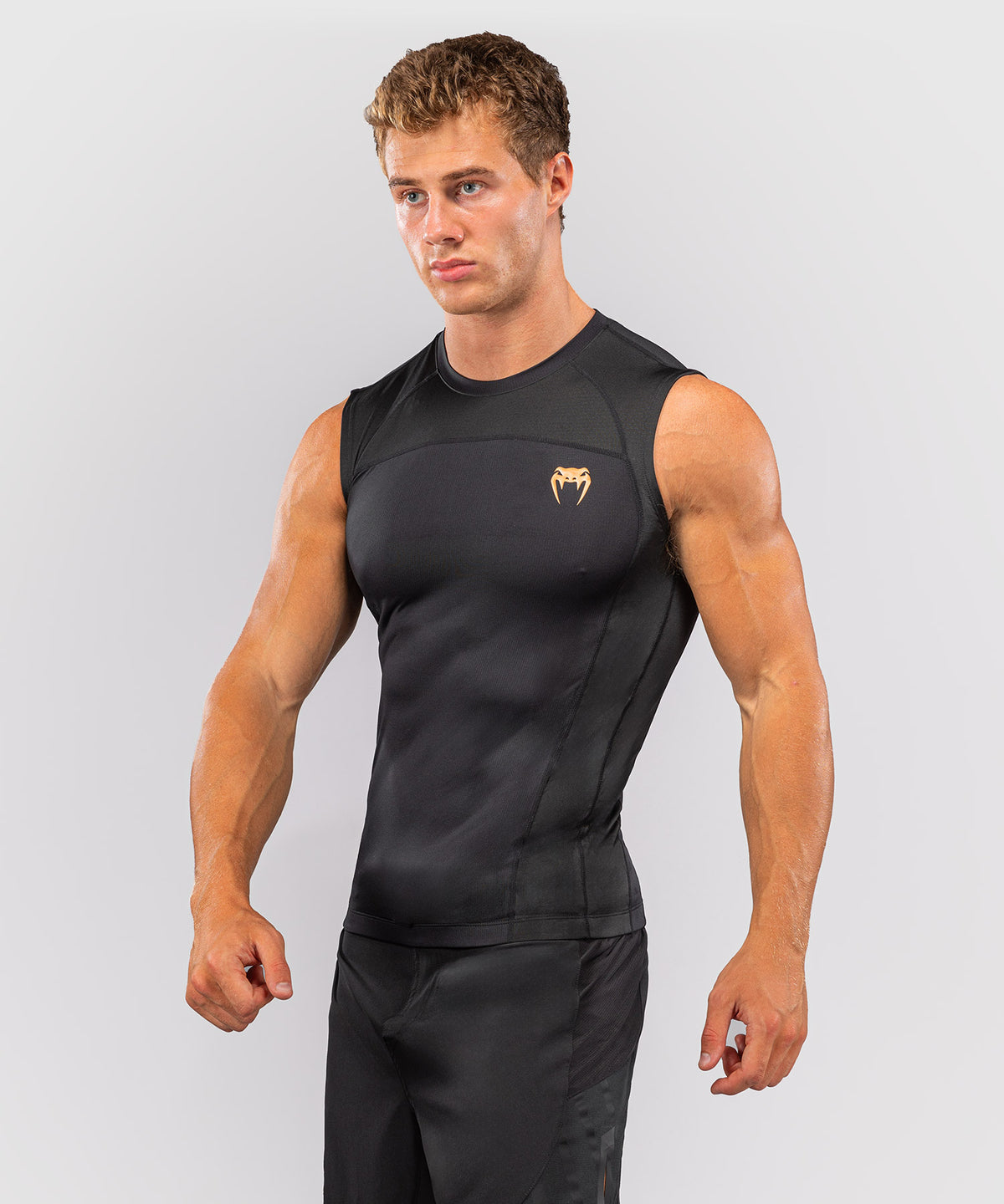 Venum G-Fit Revolution Ärmelloses Rashguard - Schwarz/Kupfer