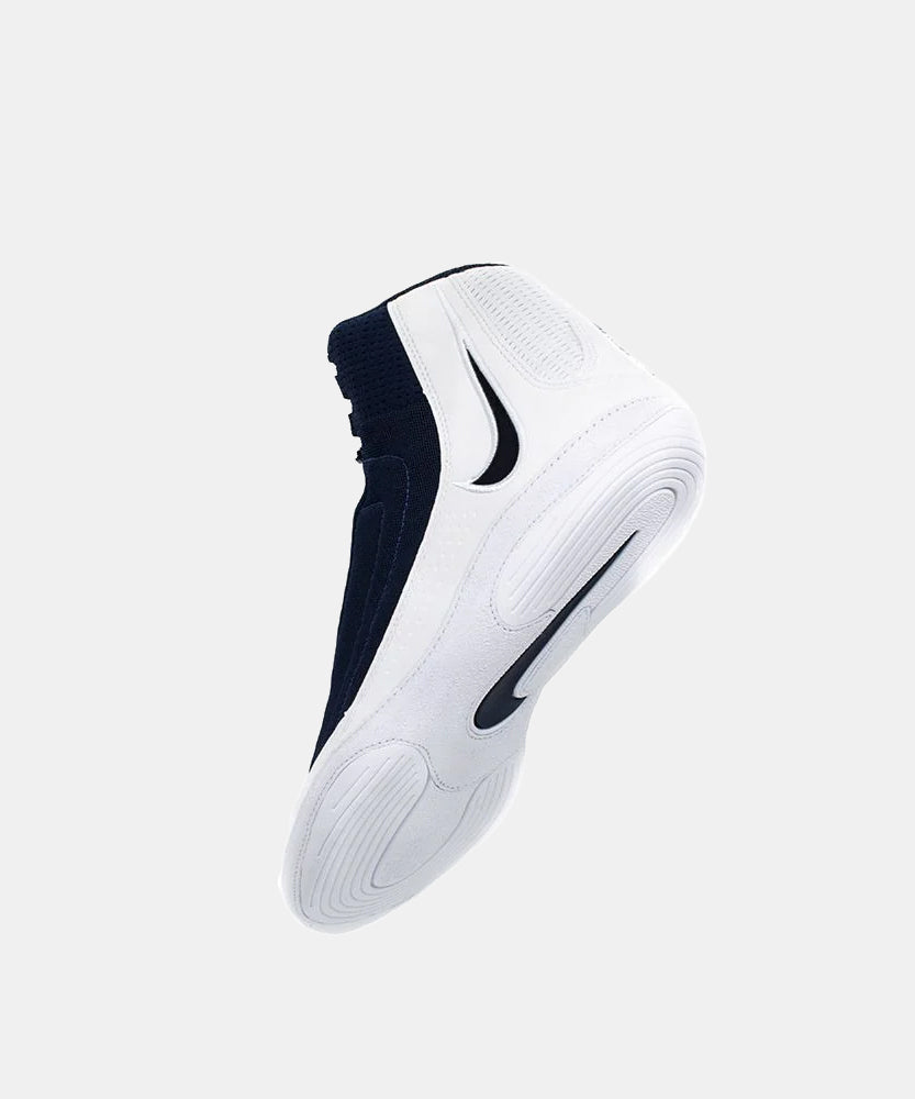 Chaussures de Lutte Inflict 4 Nike - Bleu Marine/Blanc