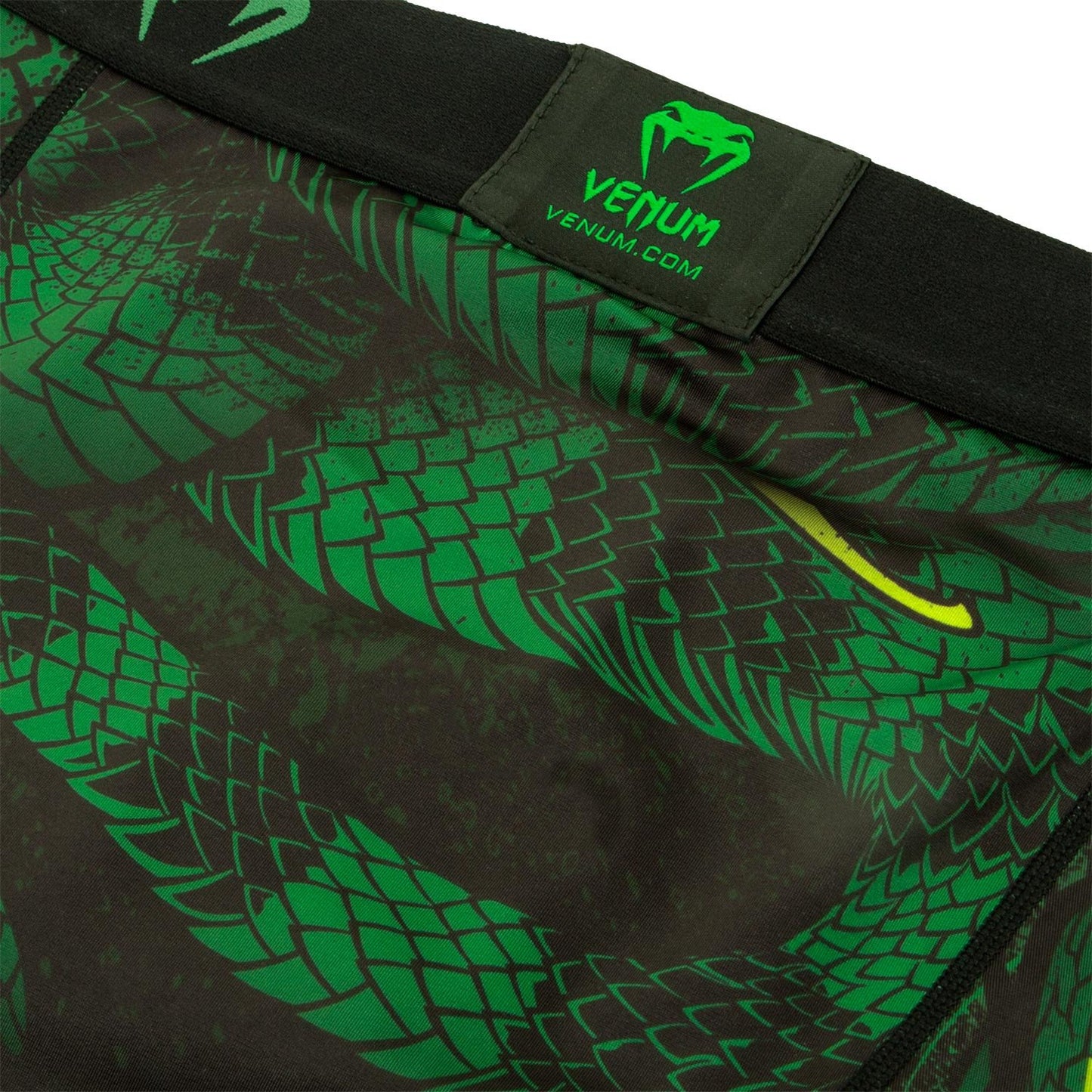 Venum Green Viper Compression Short - Black/Green