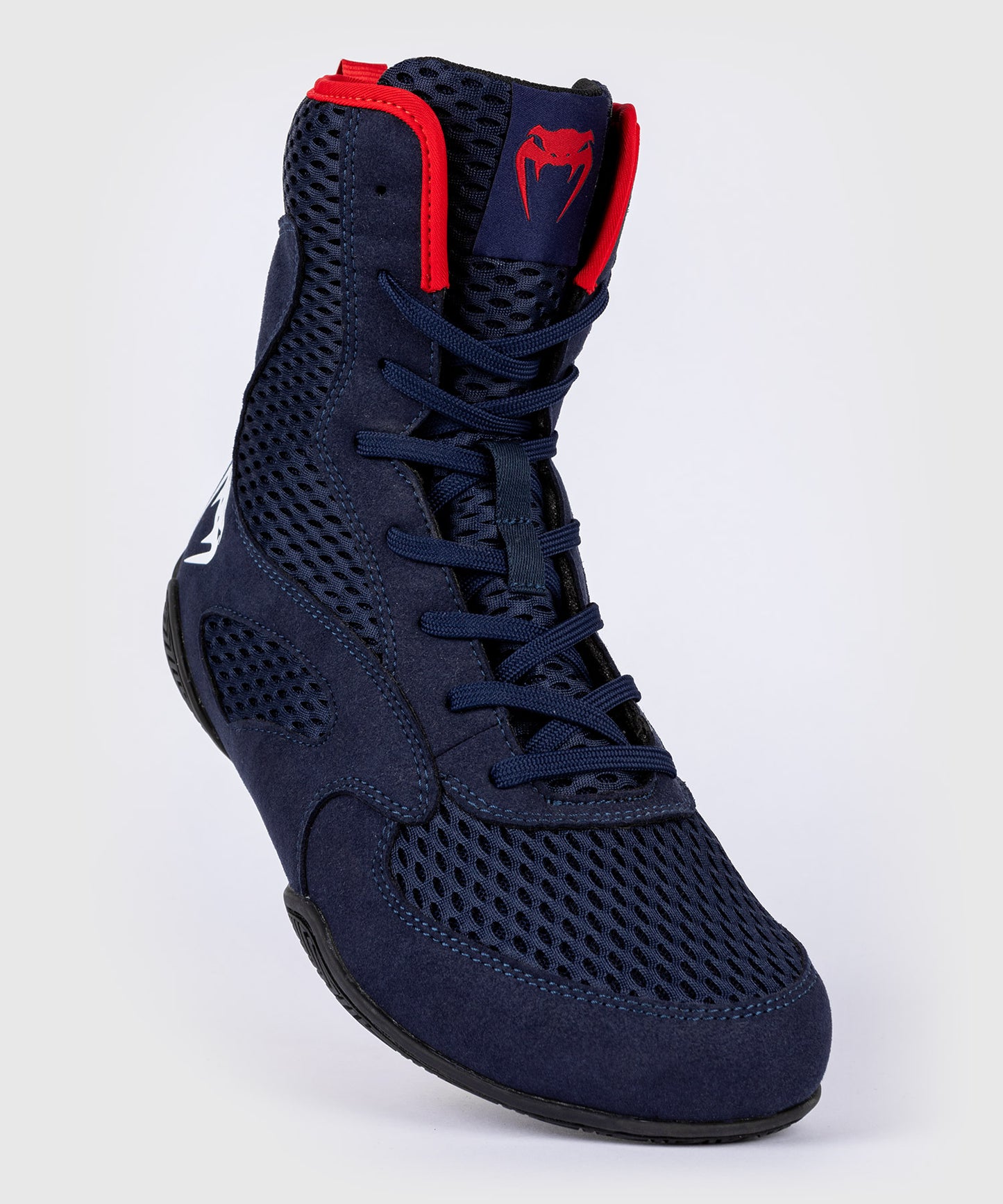 Chaussures de Boxe Venum Contender - Bleu marine/Rouge