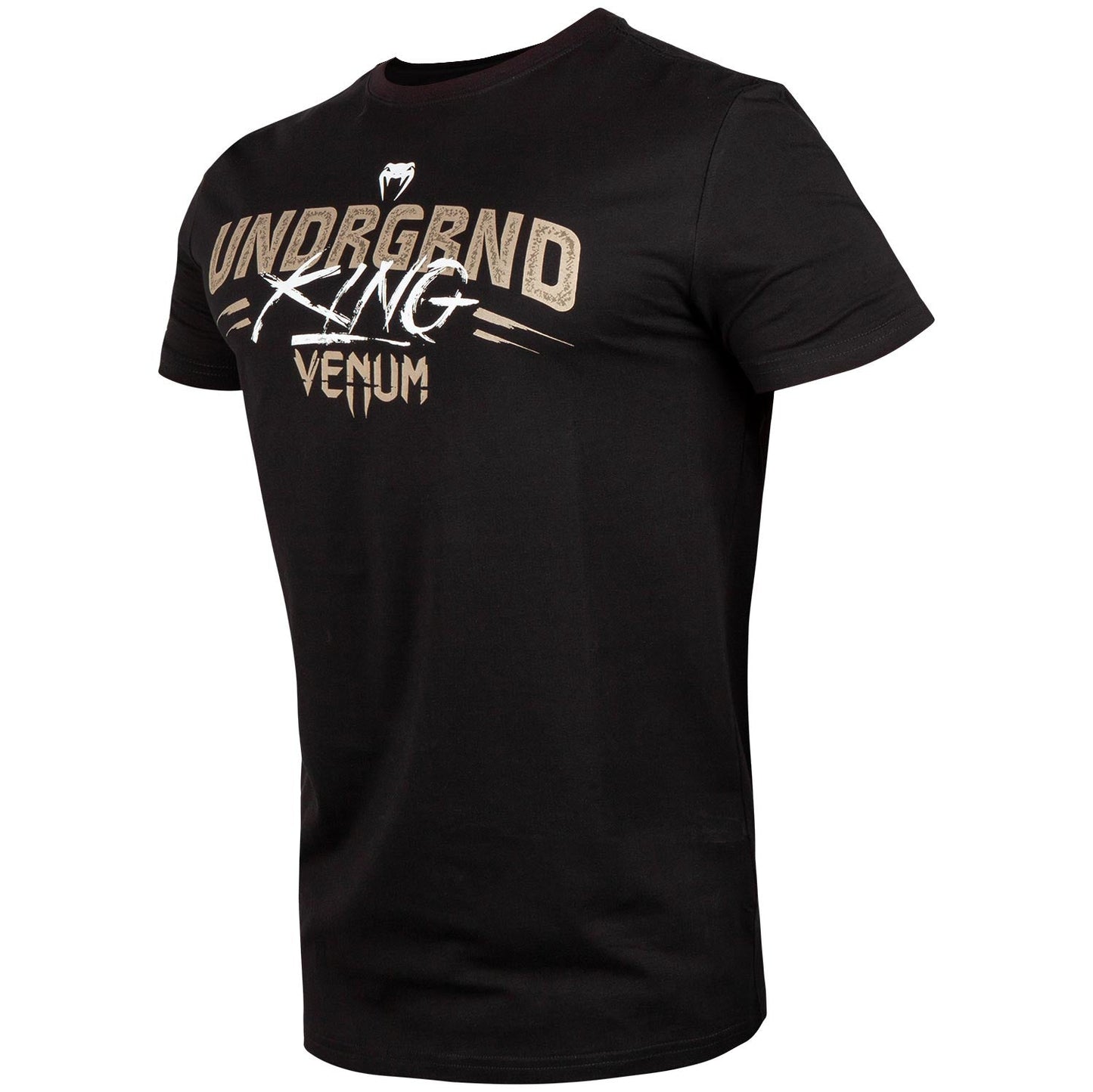 Venum Underground King T-shirt - Black/Sand