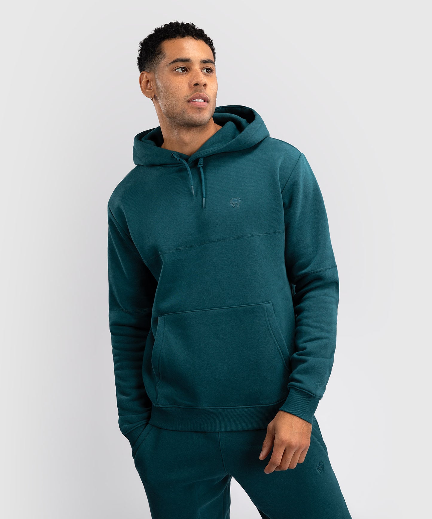 Venum Silent Power Hoodie - Peacock Green
