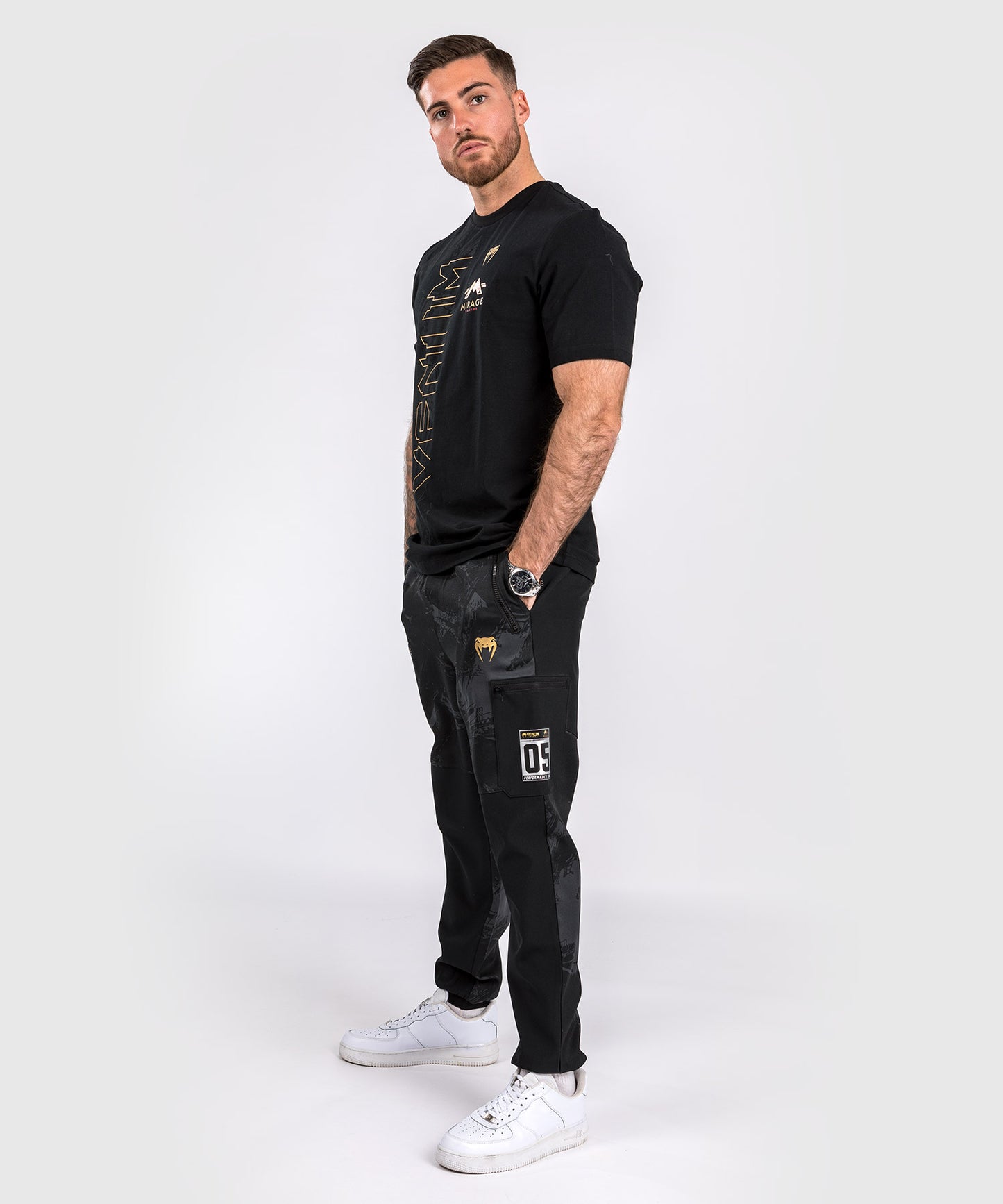 Venum x Mirage Trainingshose - Black/Gold