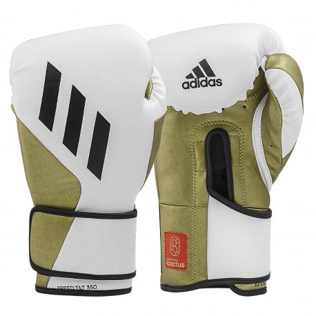GANTS DE BOXE ADIDAS TILT 350V PRO - Blanc/Or