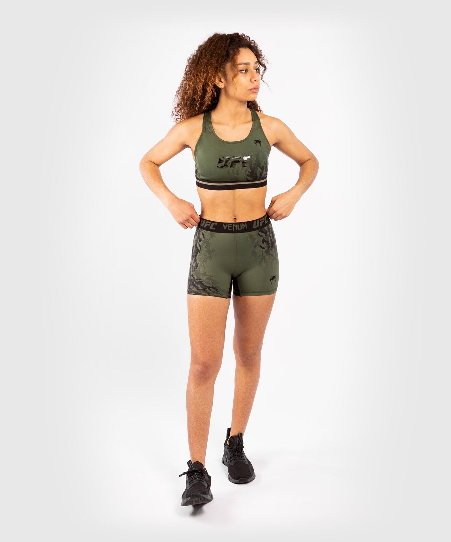 Brassière Femme UFC Venum Authentic Fight Week - Kaki