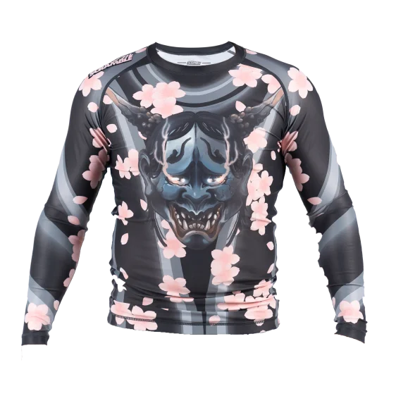 Rashguard Scramble Sakura - Noir