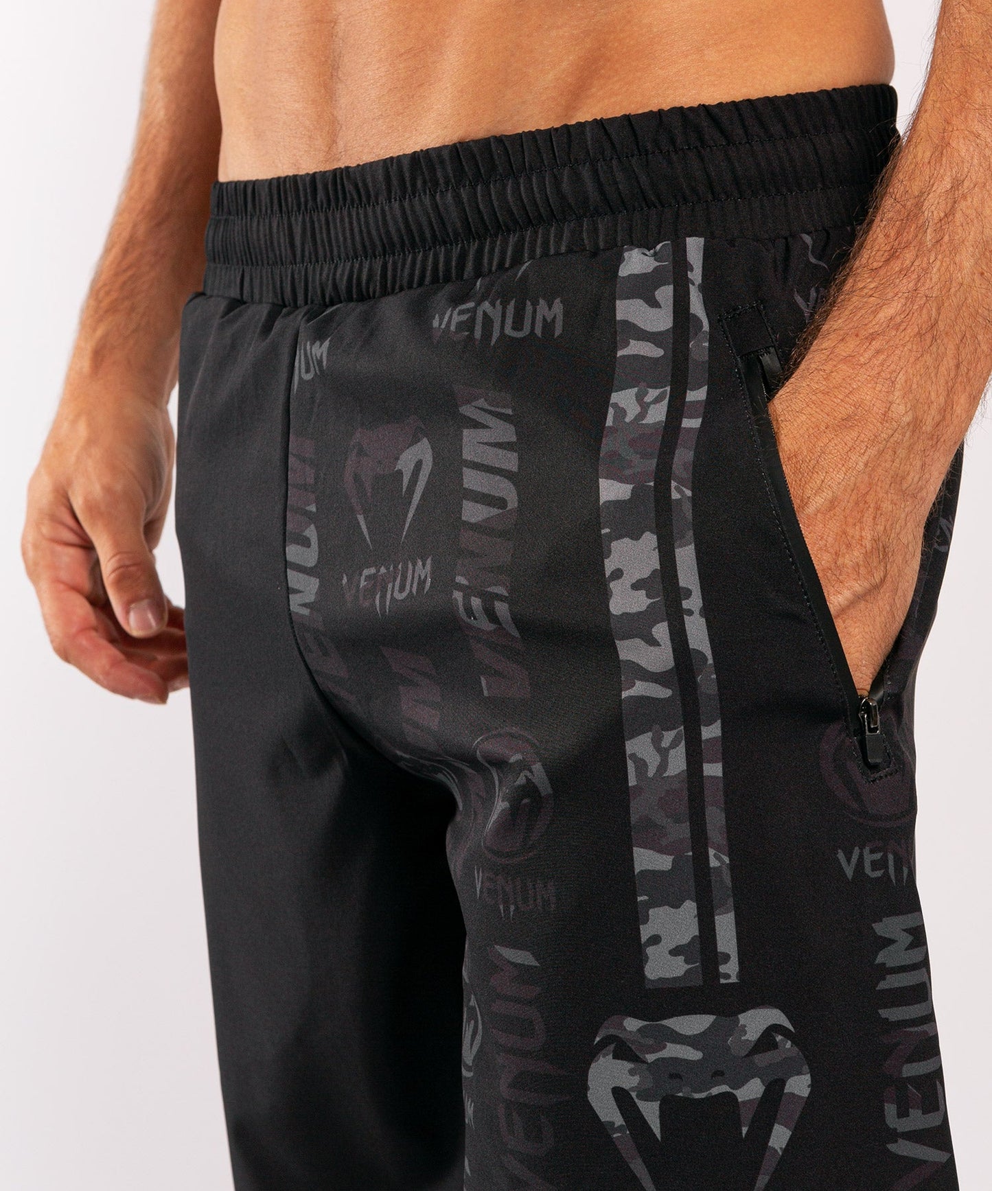 Venum Logos Sport Shorts - Black/Urban Camo