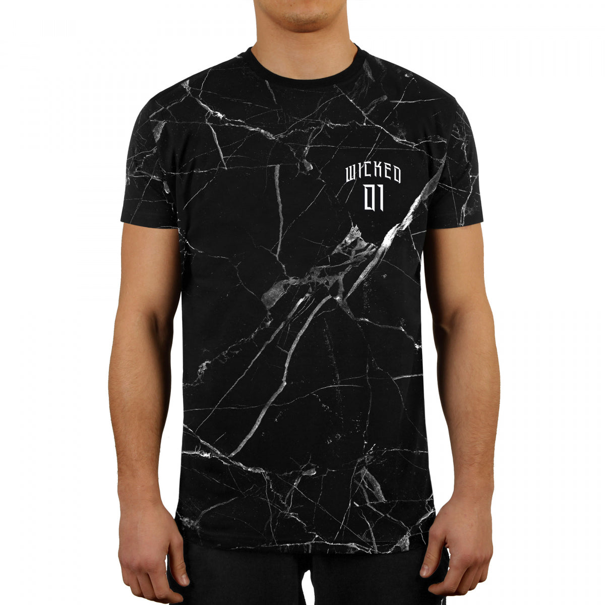 T-Shirt Wicked One Broken - Noir