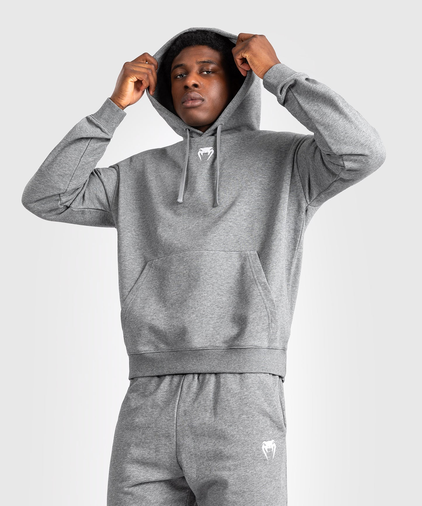 Venum Vortex XL Lite Sudadera Con Capucha para Hombre - Gris Jaspeado Claro