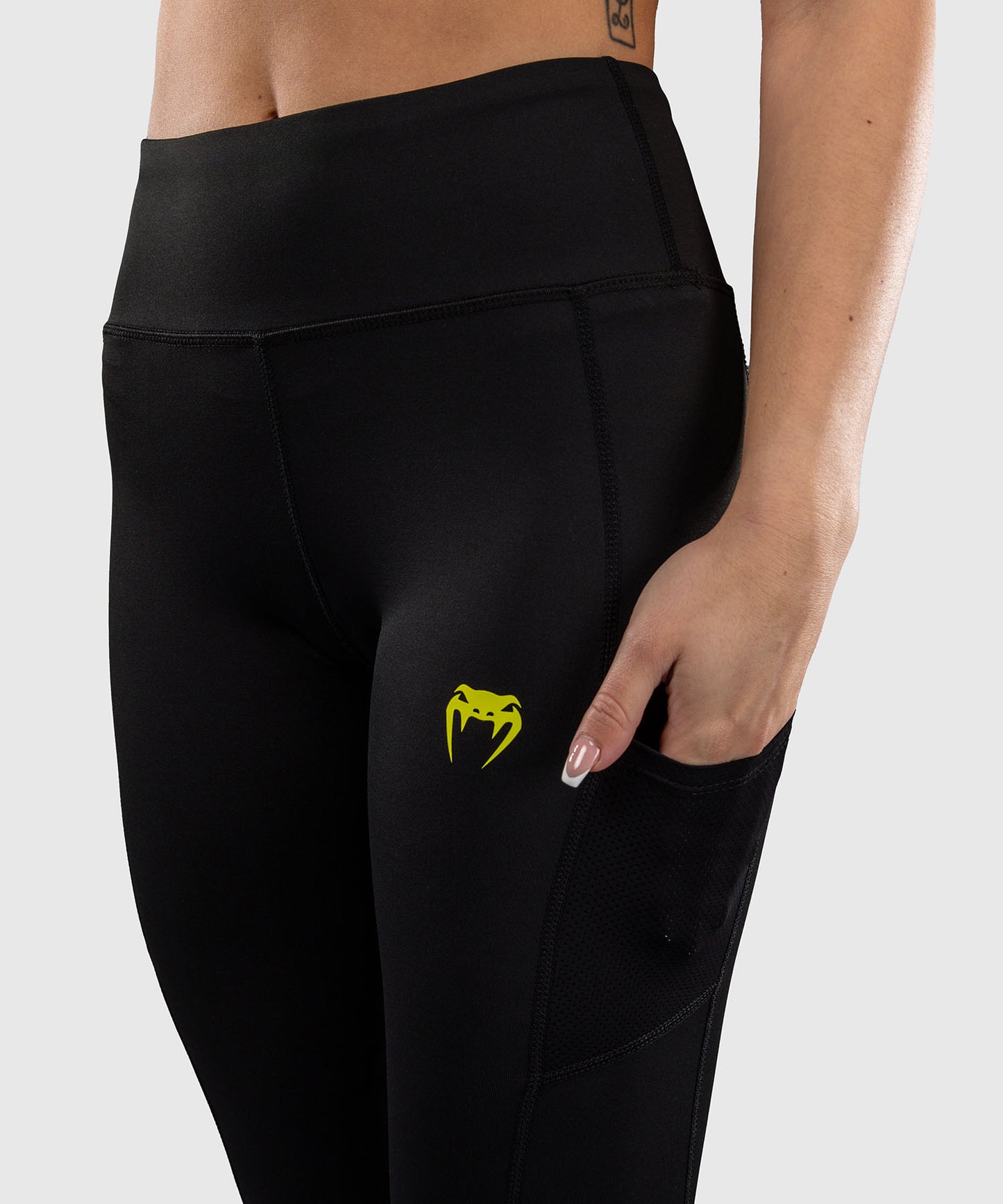 Legging Venum Lazer Pour Femme - Noir/Jaune