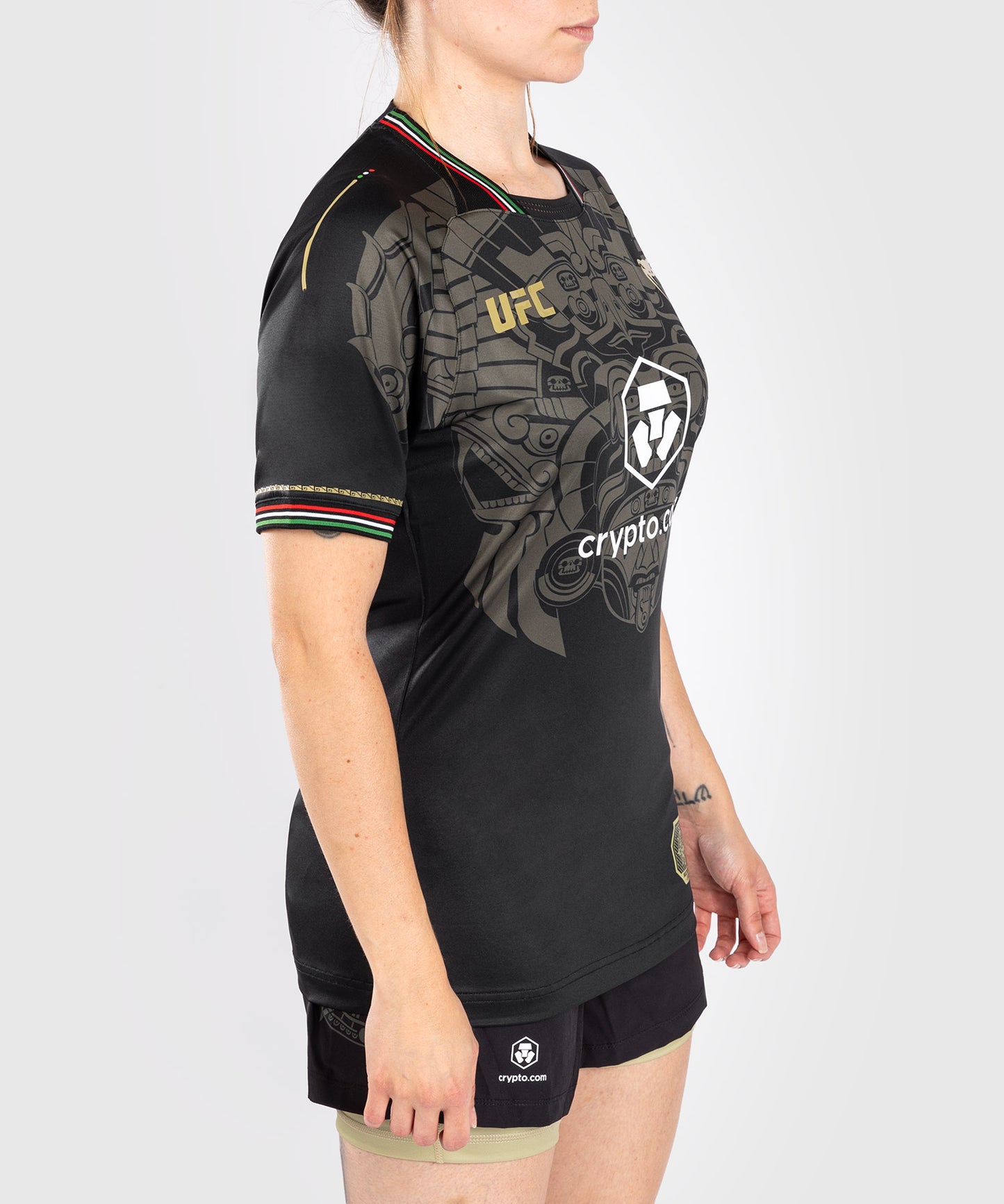 Noche UFC by Venum Authentic Fight Night Camiseta Dry Tech Mujer - Negro