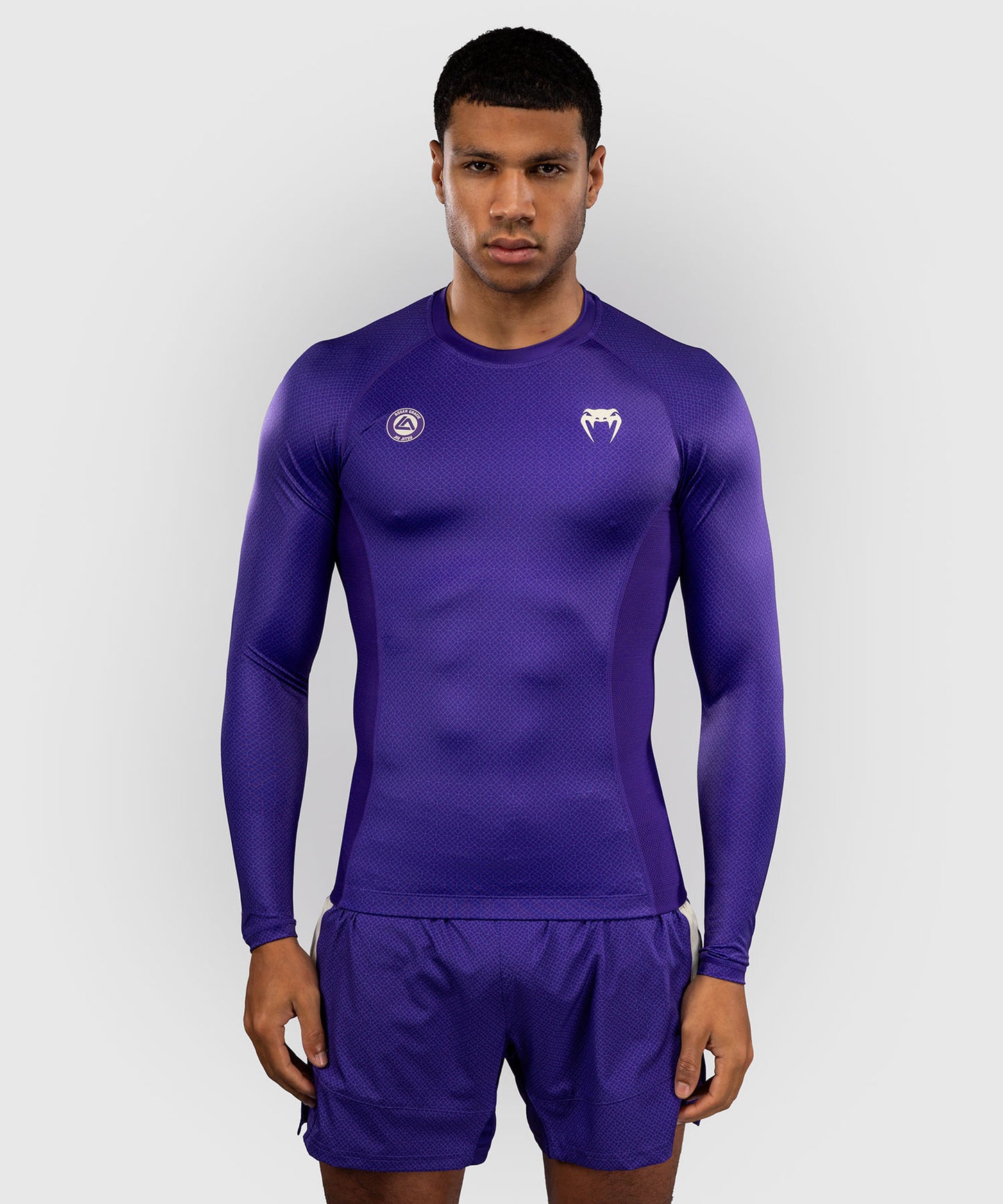Venum x Roger Gracie Academy Rashguard Manga Larga - Morado