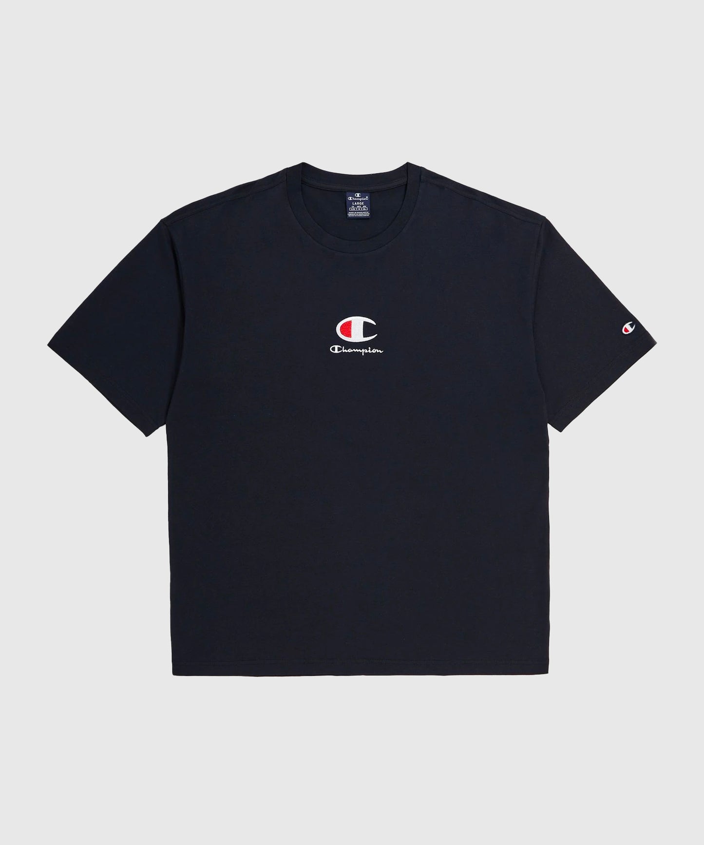 Champion Legacy Camiseta de Manga Corta – Negro