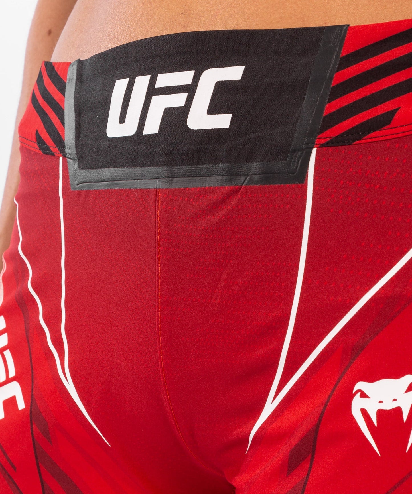 Women's UFC Fightshort Venum Authentic Fight Night - Long Cut - Red