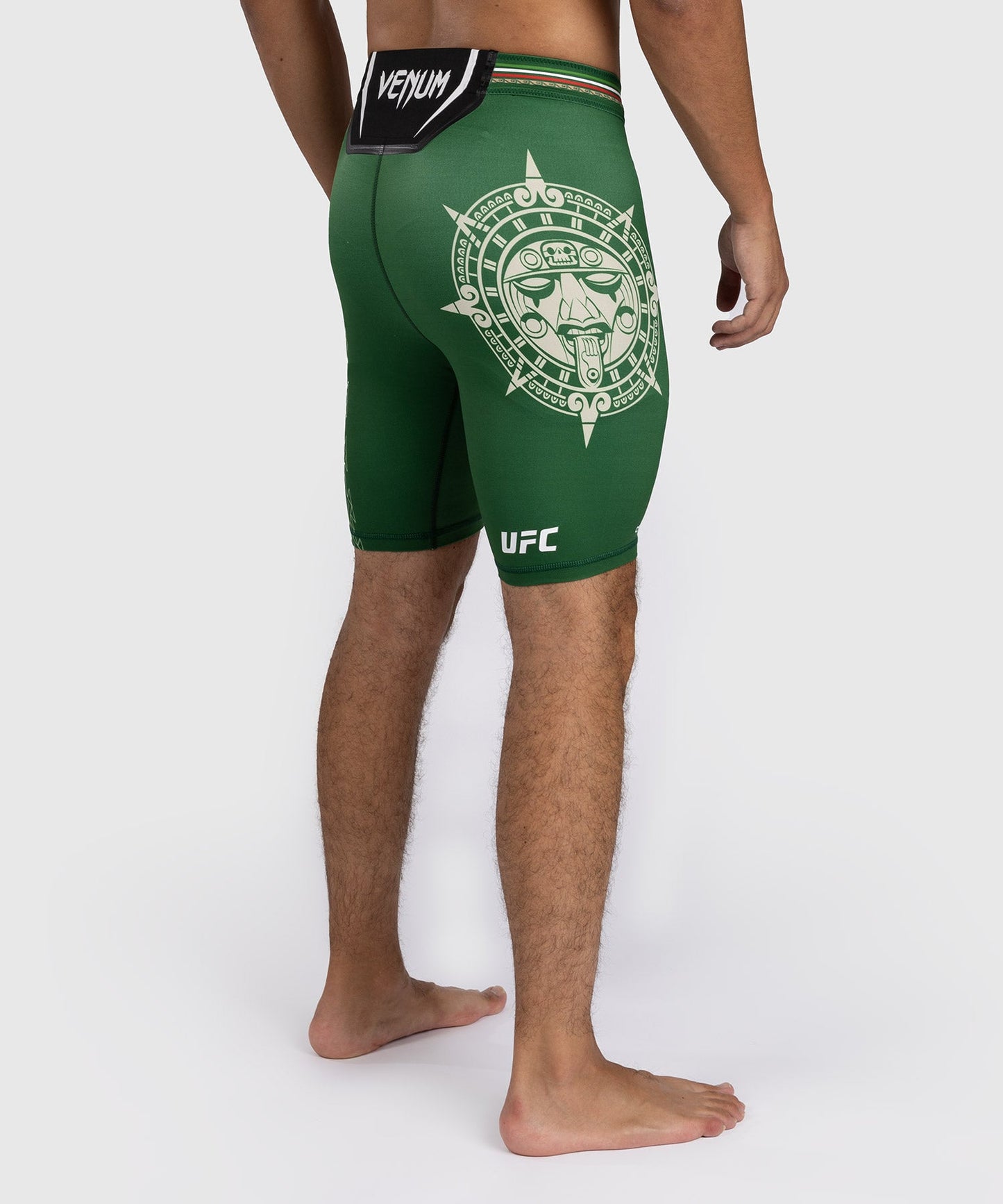 Noche UFC by Venum Authentic Fight Night Men's Compression Short - Green