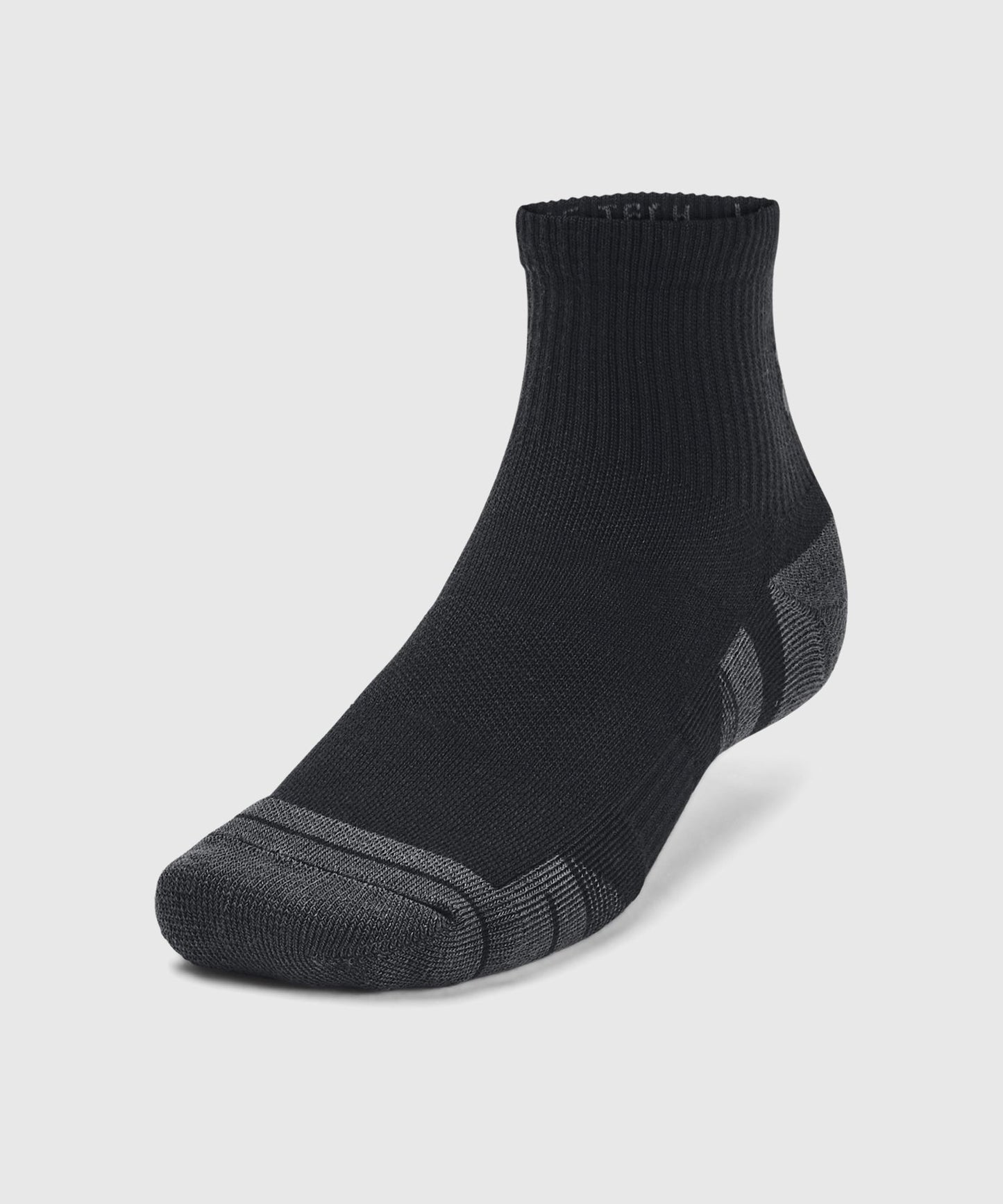 Under Armour Ua Performance Tech 3-Pack Mid-High Socks - Black/Grey