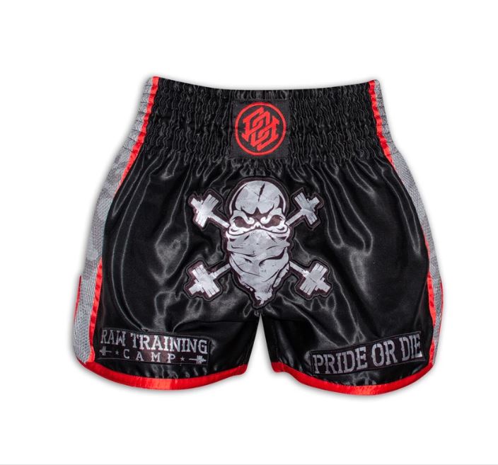 Pride Or Die Raw Training Muay Thai Shorts