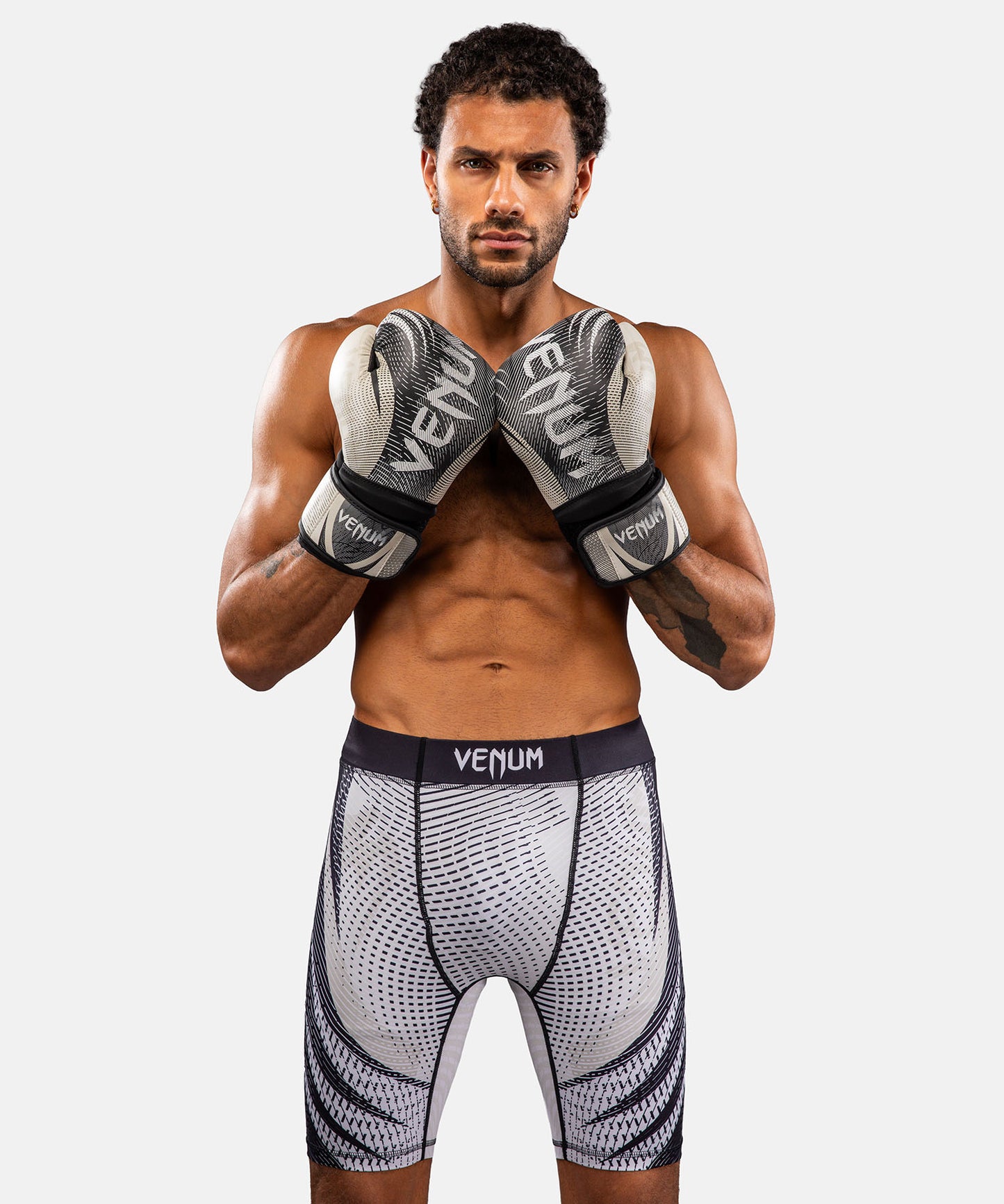 Venum Galactic 3.0 Vale Tudo Shorts - Off-White/Black