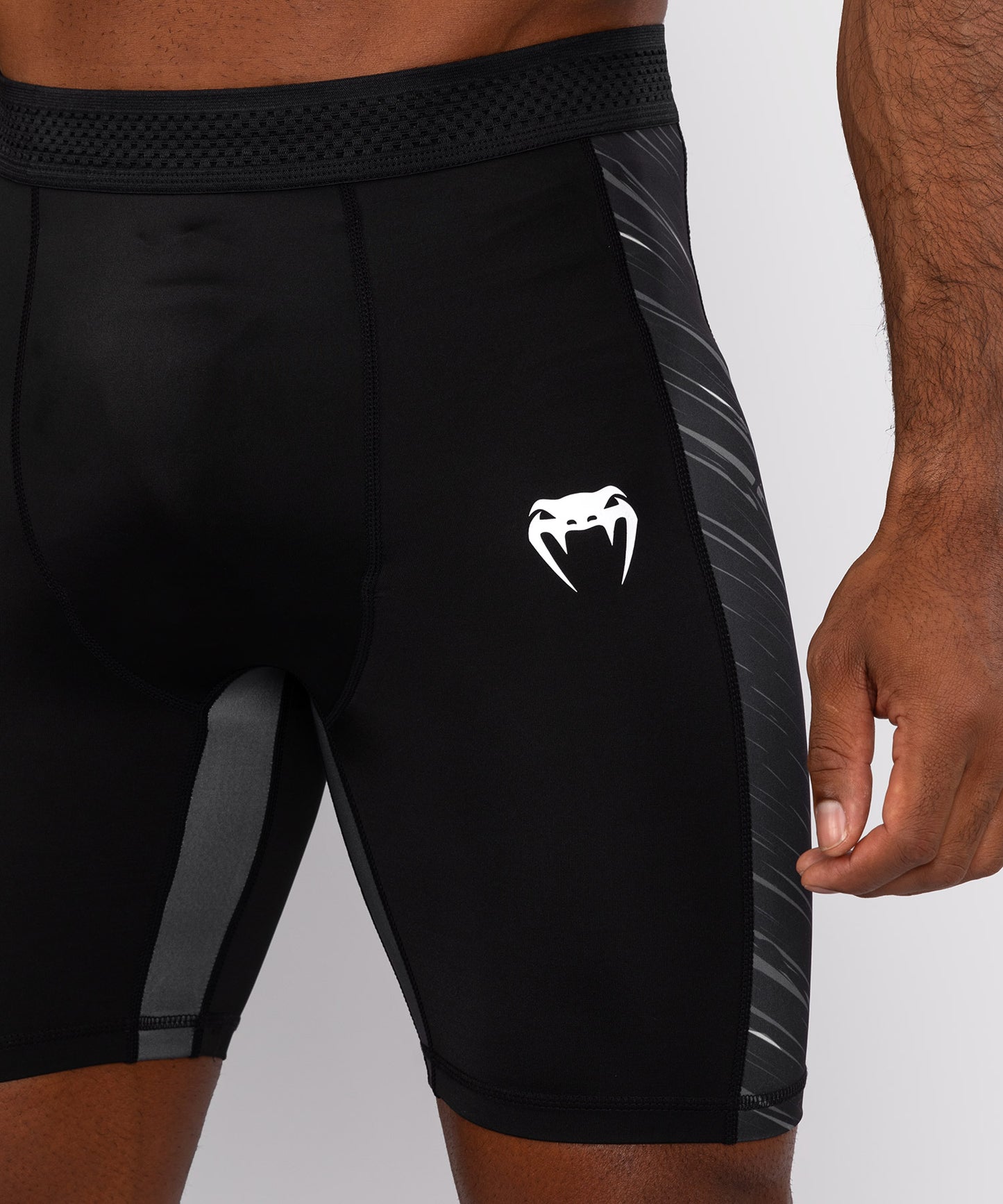 Short de compression Venum Rapid - Noir/Gris Orage