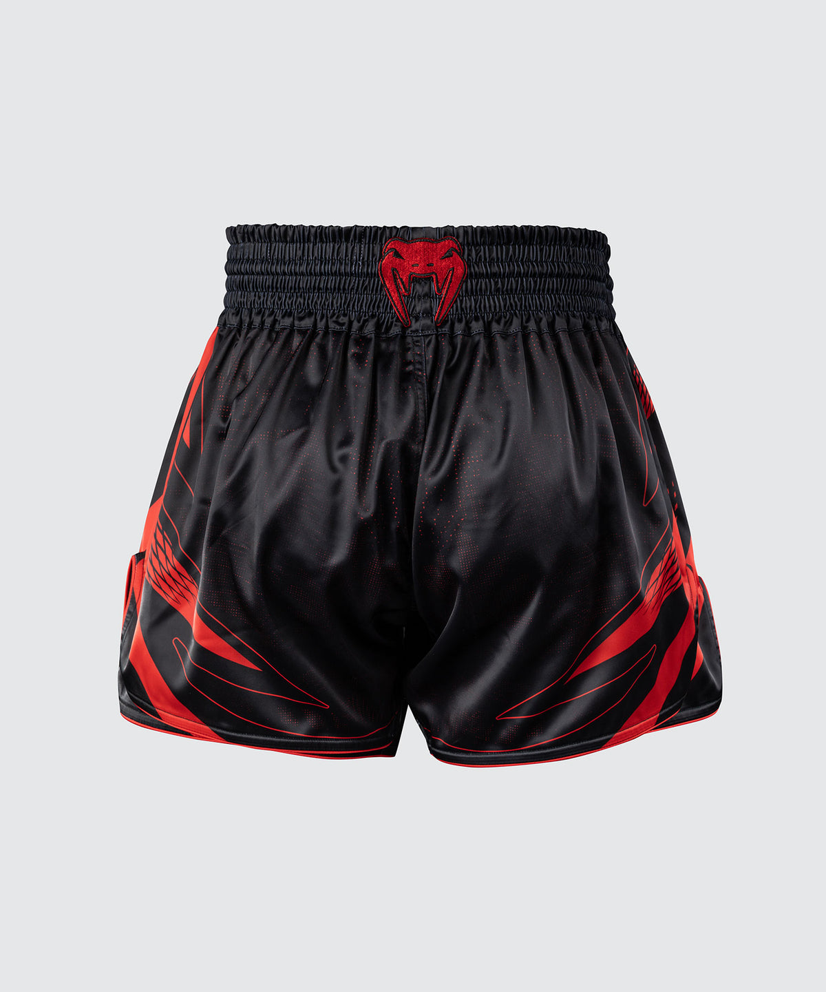 Venum Amazonia Reborn Pantalón corto de Muay Thai - Negro/Rojo