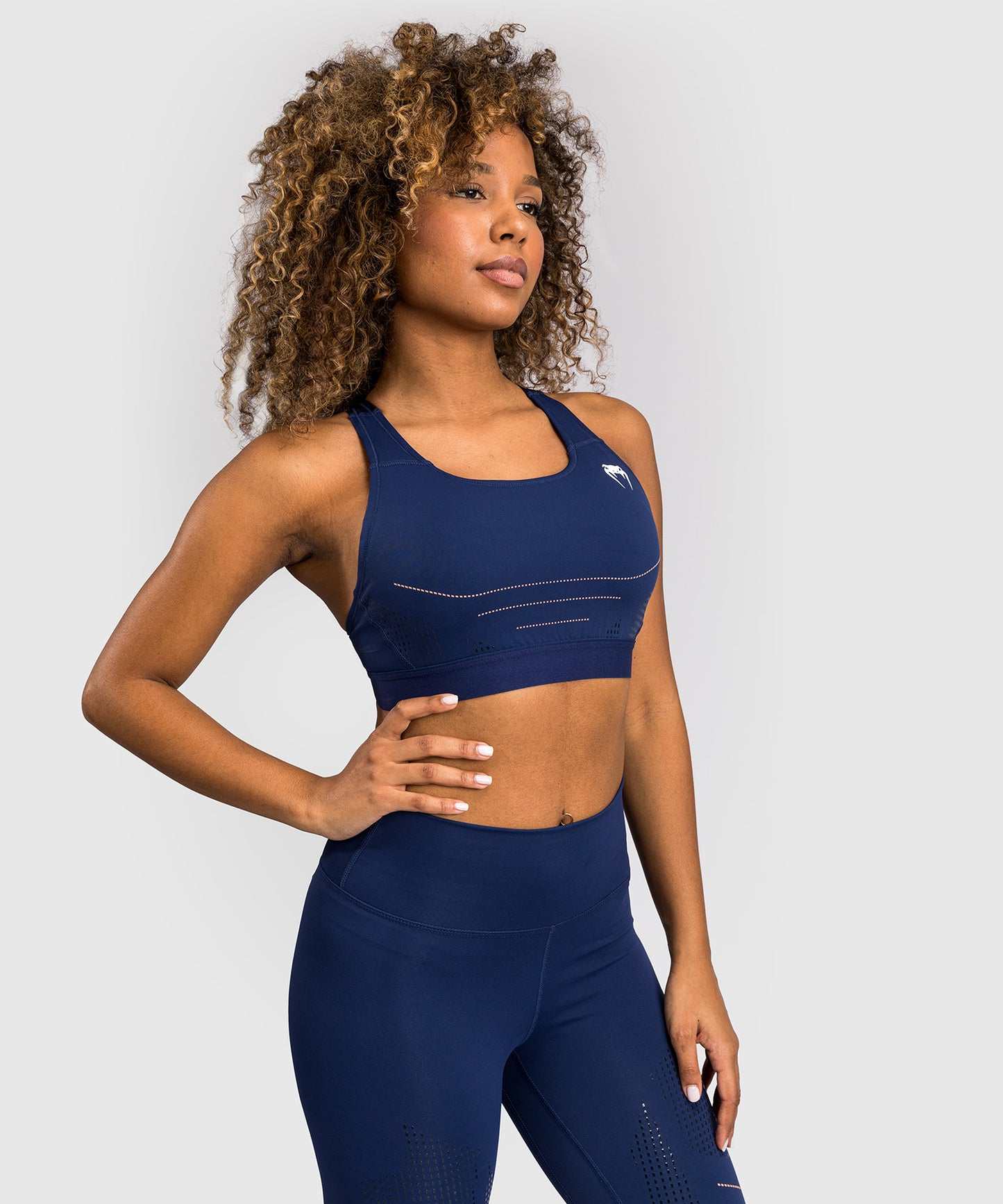 Venum Technical 3.0 Sports Bra - Night Blue