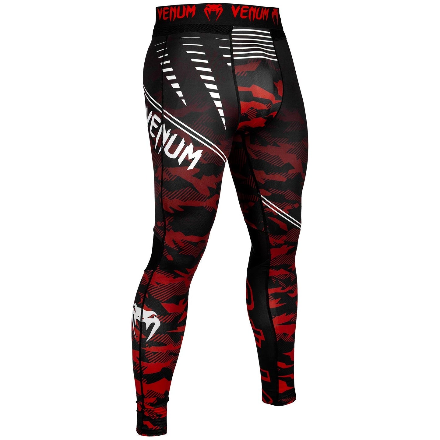 Venum Okinawa 2.0 Compression Pants - Black/White/Red