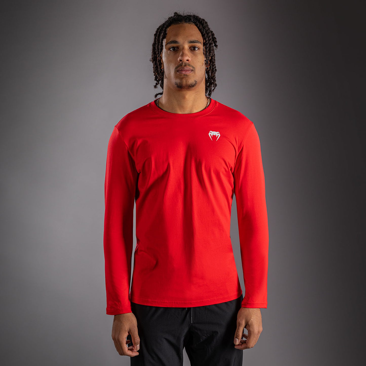 T-shirt à manches Longues Venum Lineup - Rouge/Blanc