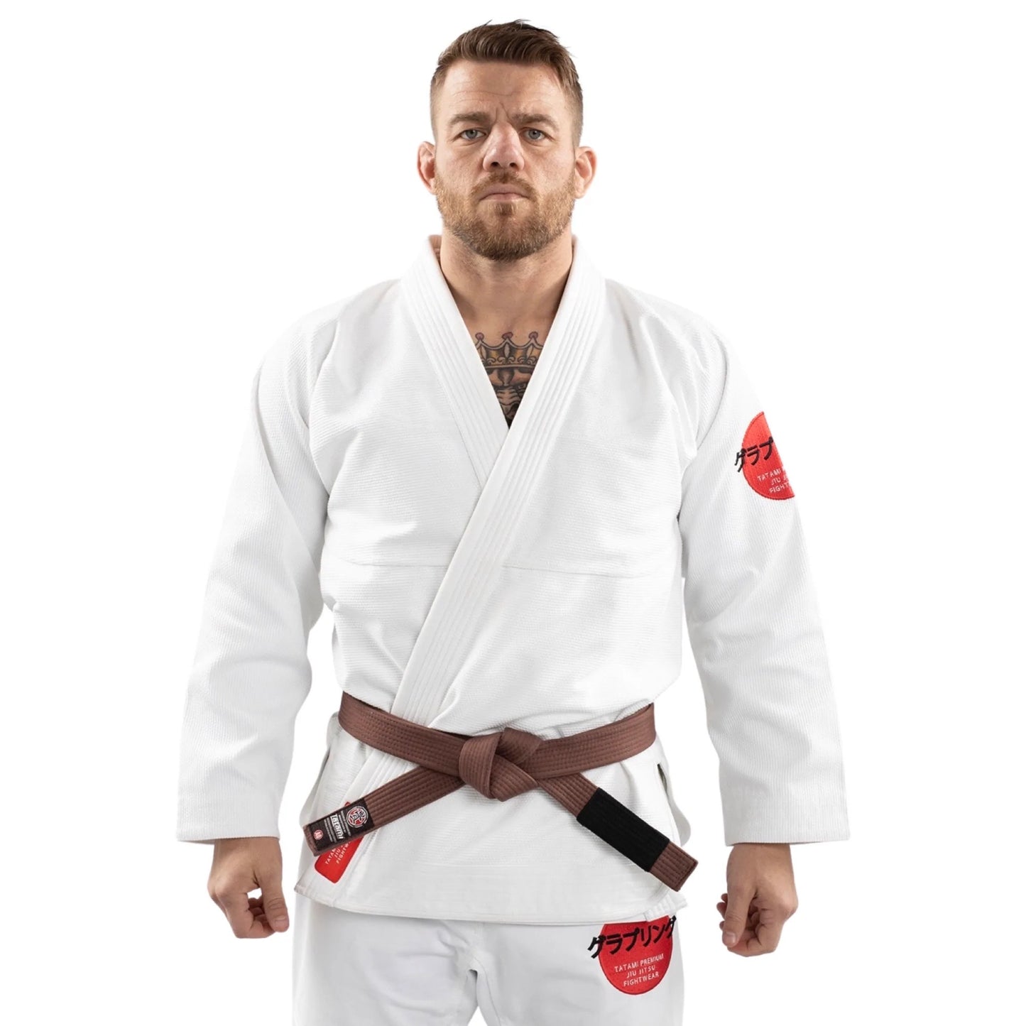 JJB-KIMONO TATAMI FIGHTWEAR ONYX - WEISS