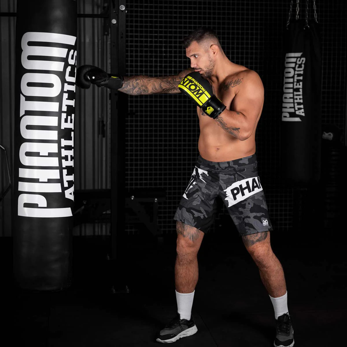 Fightshort Phantom Athletics Flex Urban - Noir
