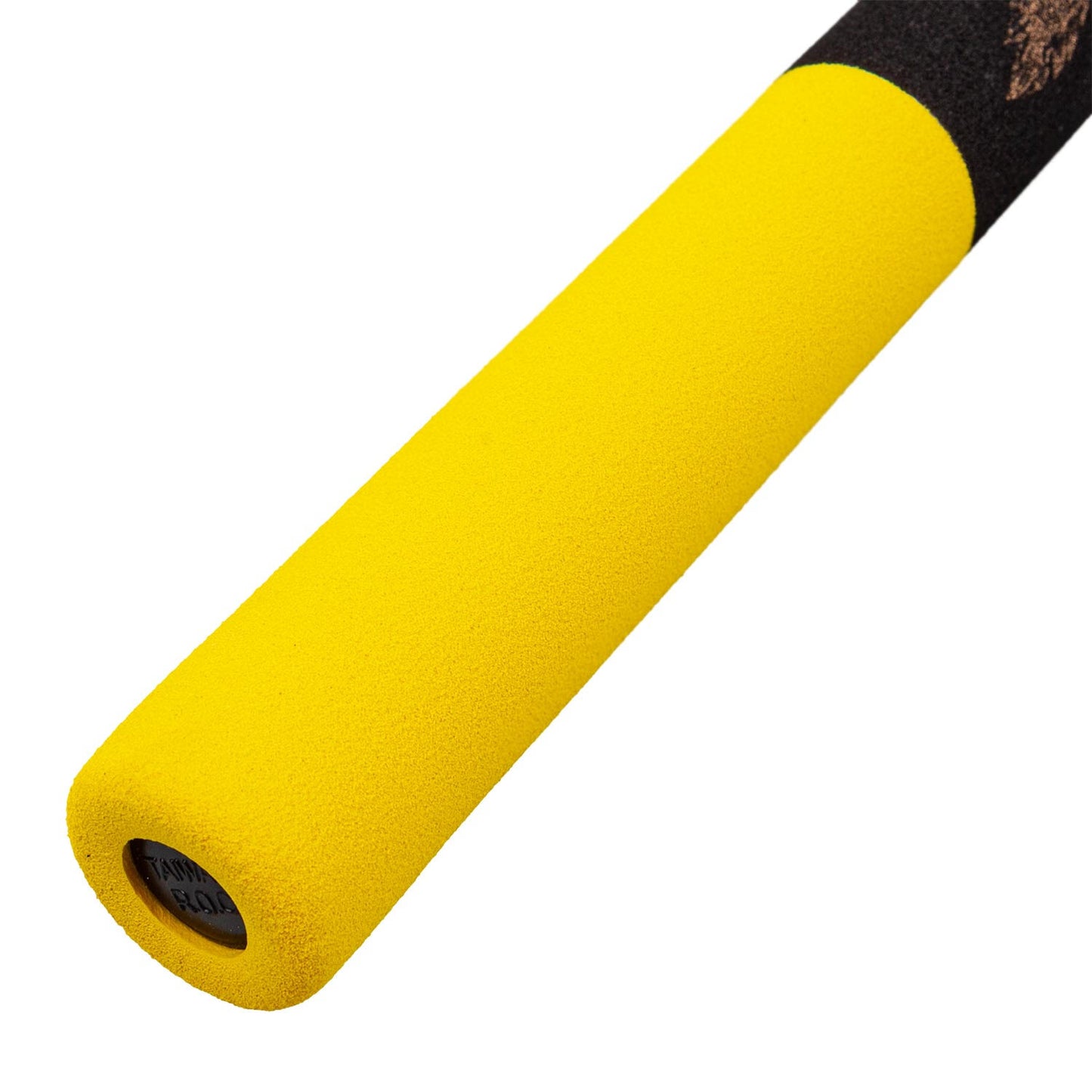 Nunchaku Schaumstoff Seil Metal Boxe - Schwarz/Gelb