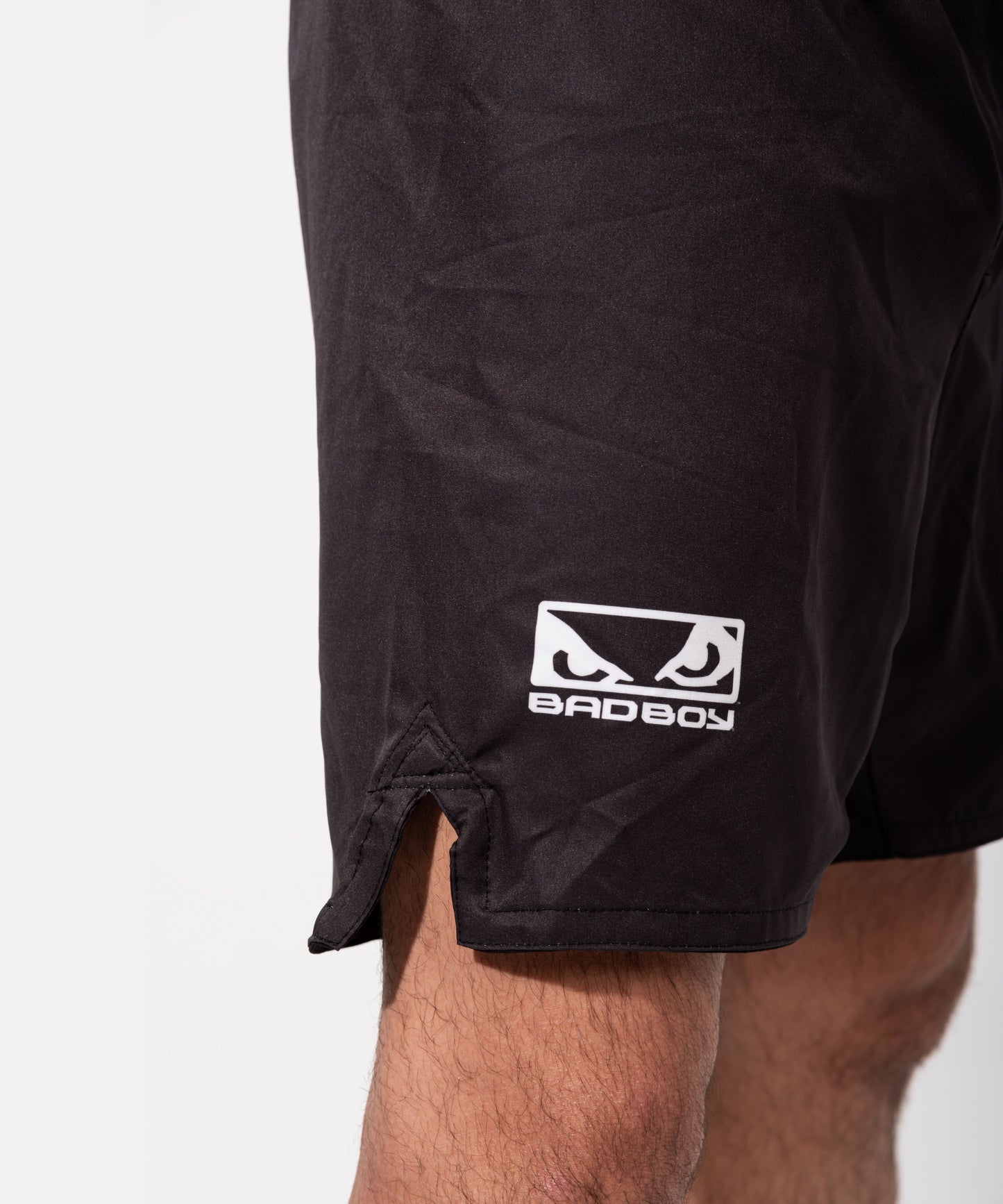 Bad Boy Logo Classic MMA-Shorts - Schwarz/Weiß