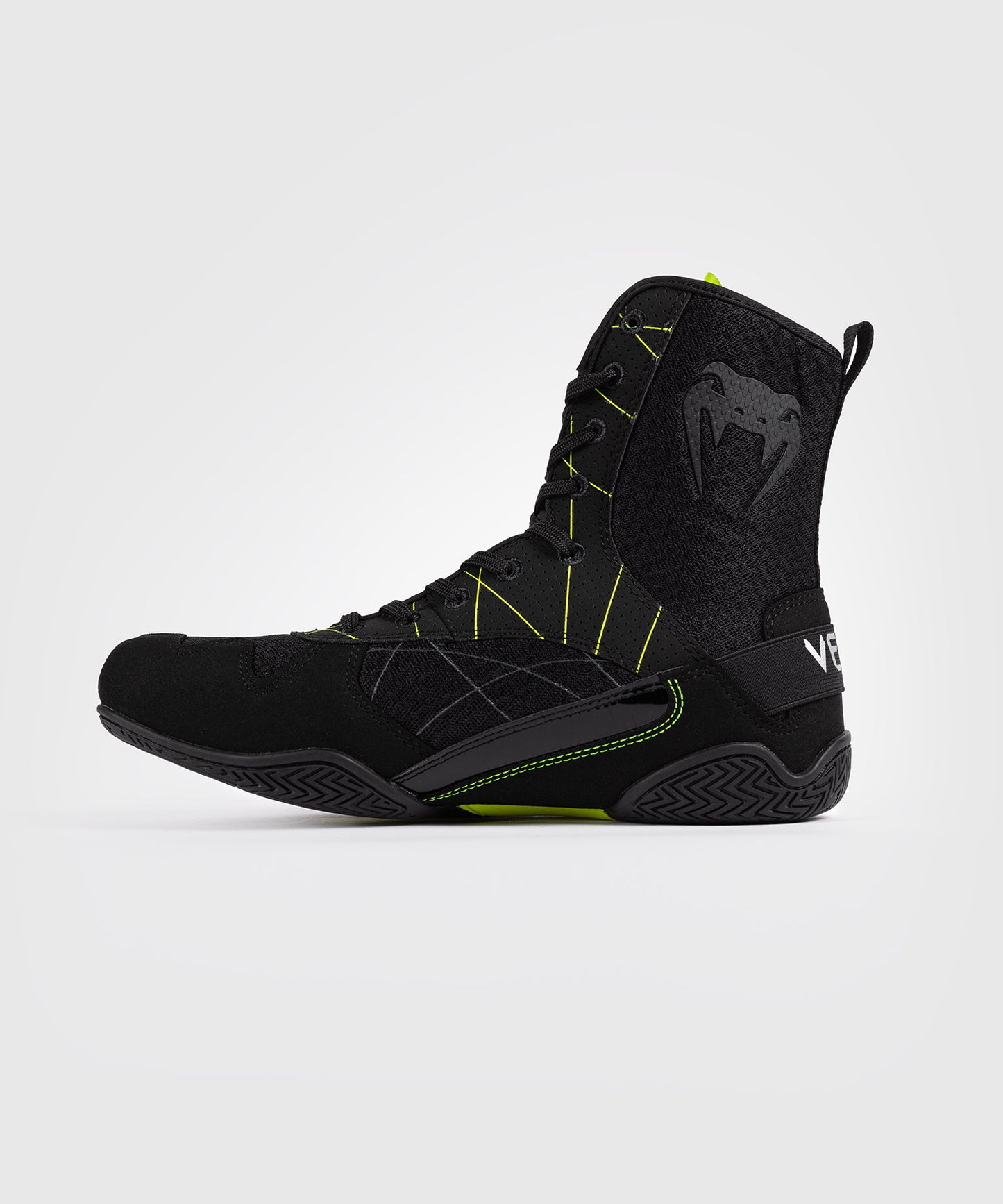 Venum Training Camp 4.0 Boxschuhe - Schwarz/Neongrün