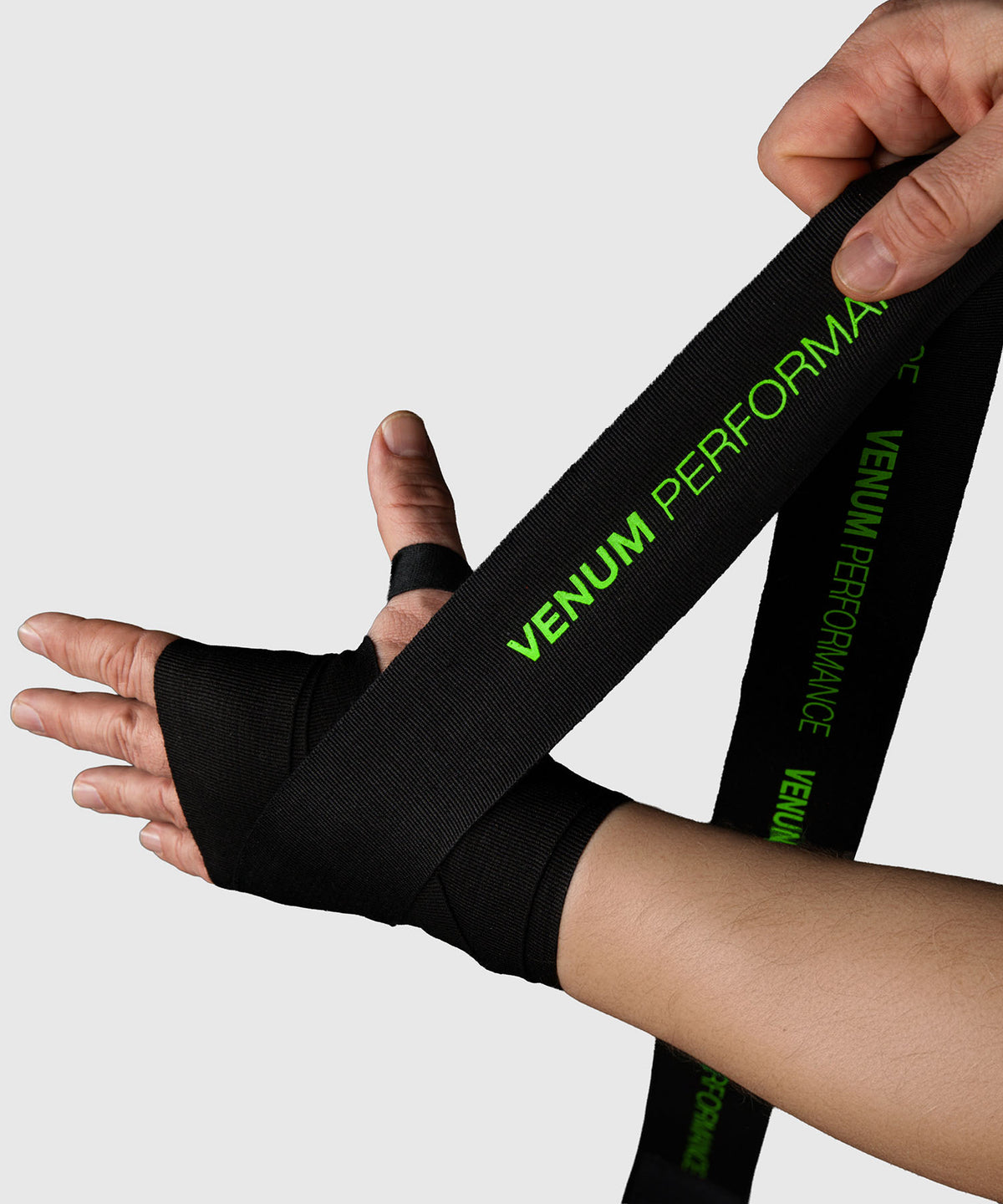 Venum Kontact Evo Amazonia Reborn Hand Wraps - Black/Green