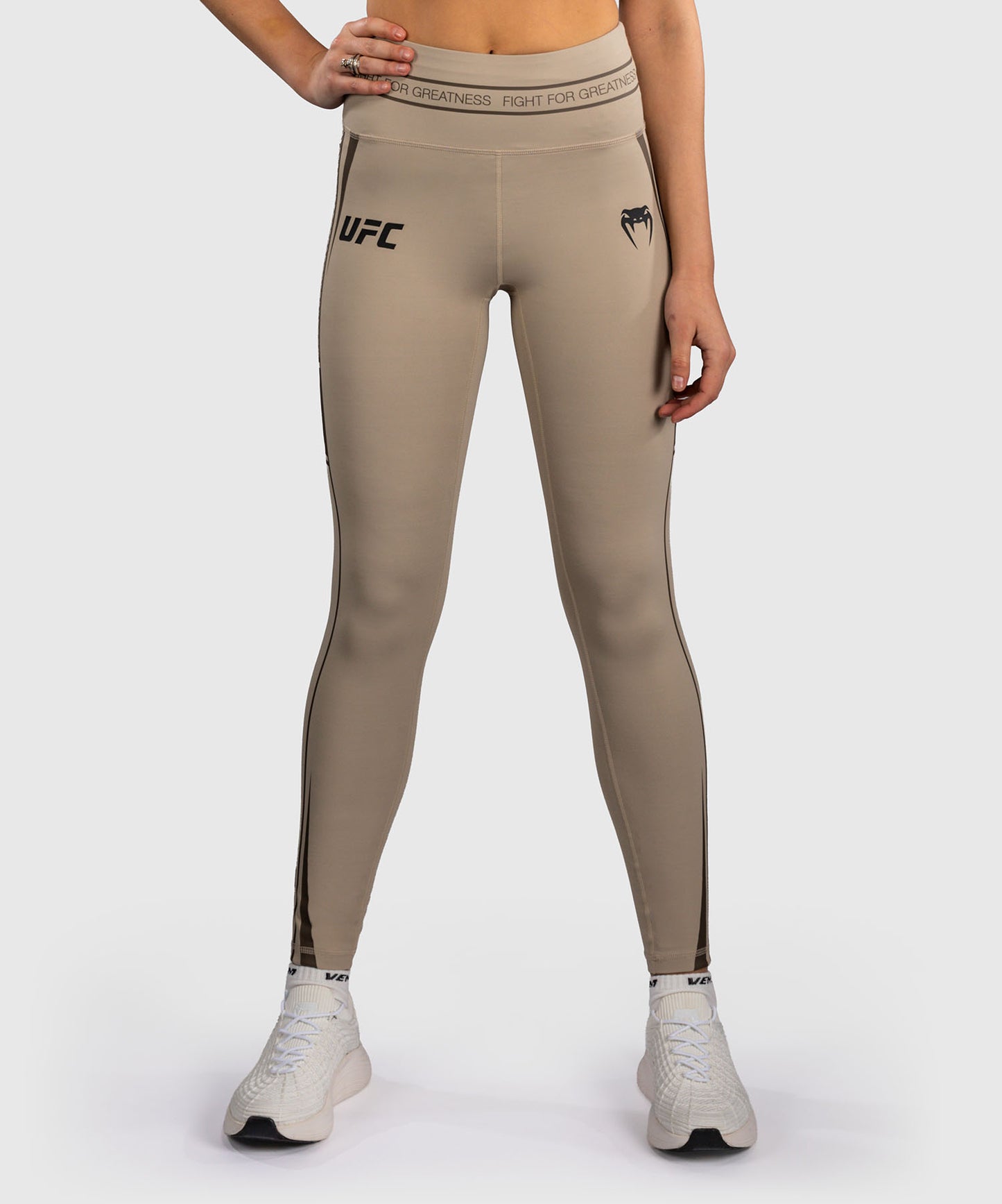 Venum UFC Unity by Venum Authentic Fight Week Damen Funktions-Kompressionshose - Sand