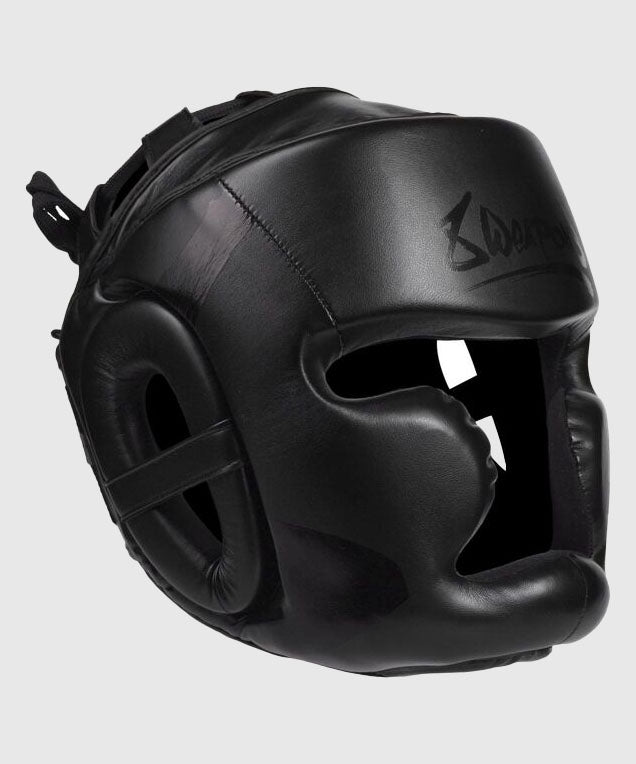 CASQUE DE BOXE - 8 WEAPONS UNLIMITED - Noir/Noir