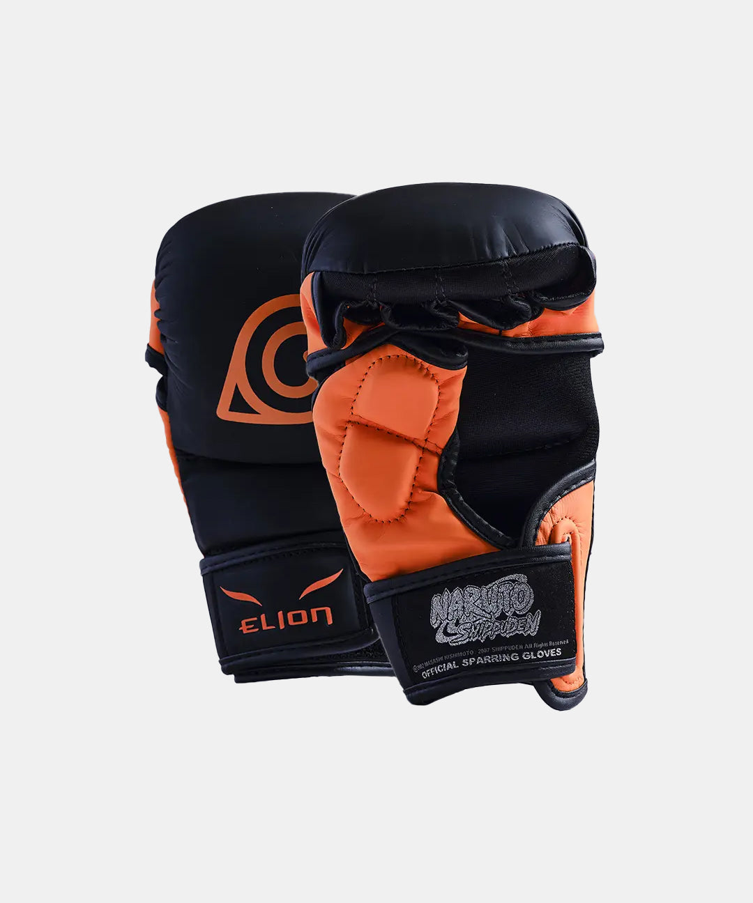 Gants de sparring MMA Naruto Elion x Naruto - Noir/Orange