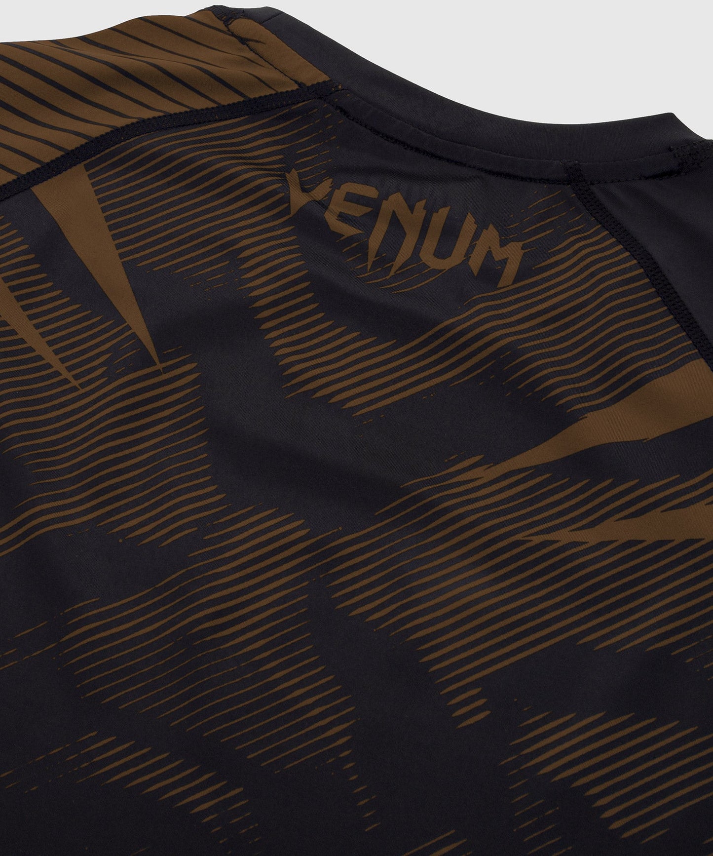Rashguard Venum NoGi 2.0 - IBJJF Approved Long Sleeve - Black/Brown