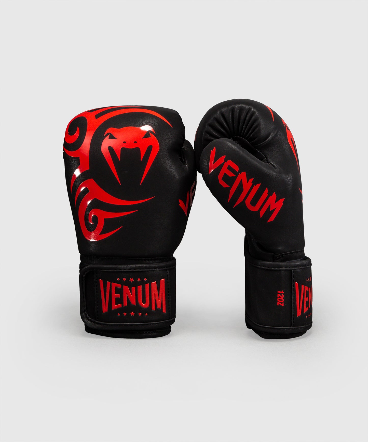 Venum Mike Tyson Guantes de Boxeo Réplica – Negro/Rojo