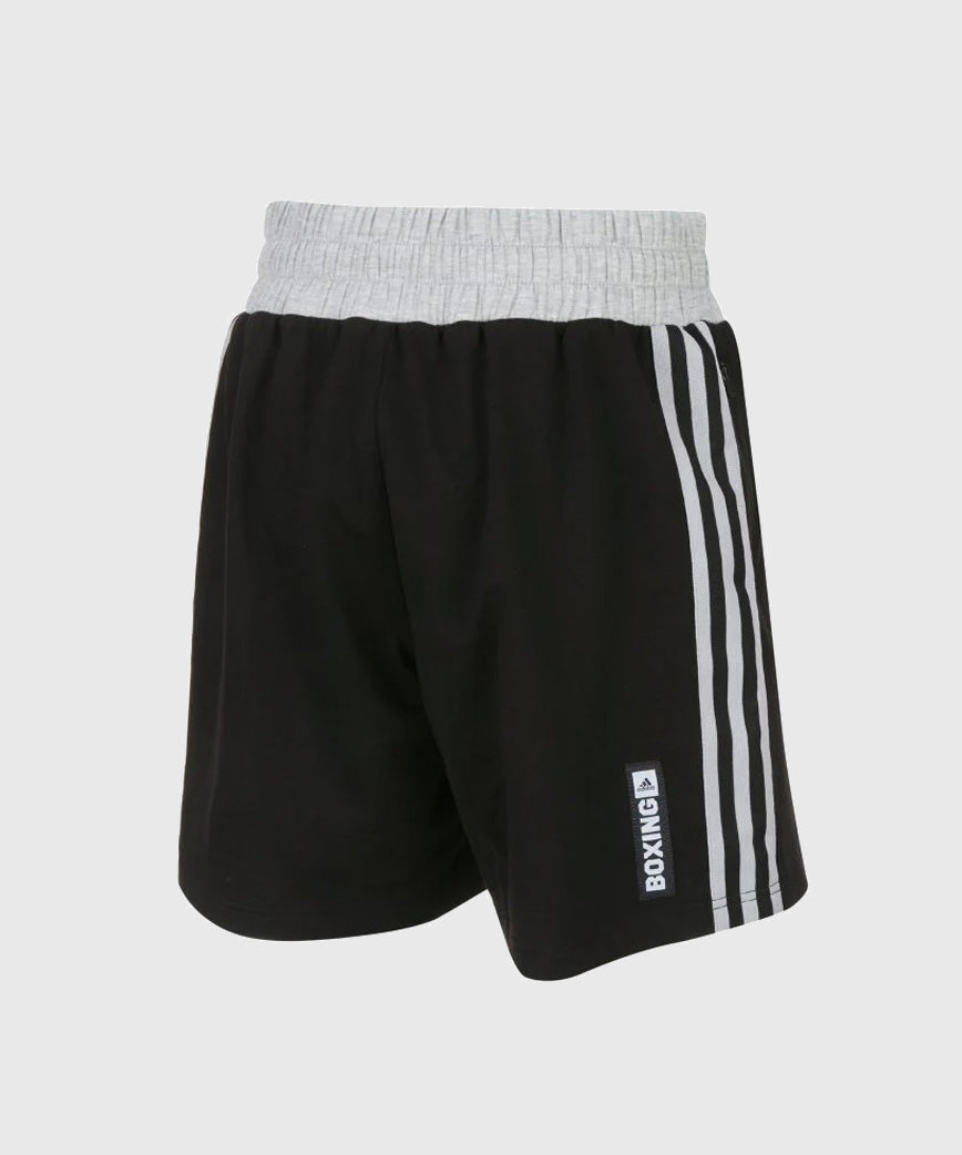 Short de Boxe Anglaise Adidas Boxwear Traditional - Noir/Gris