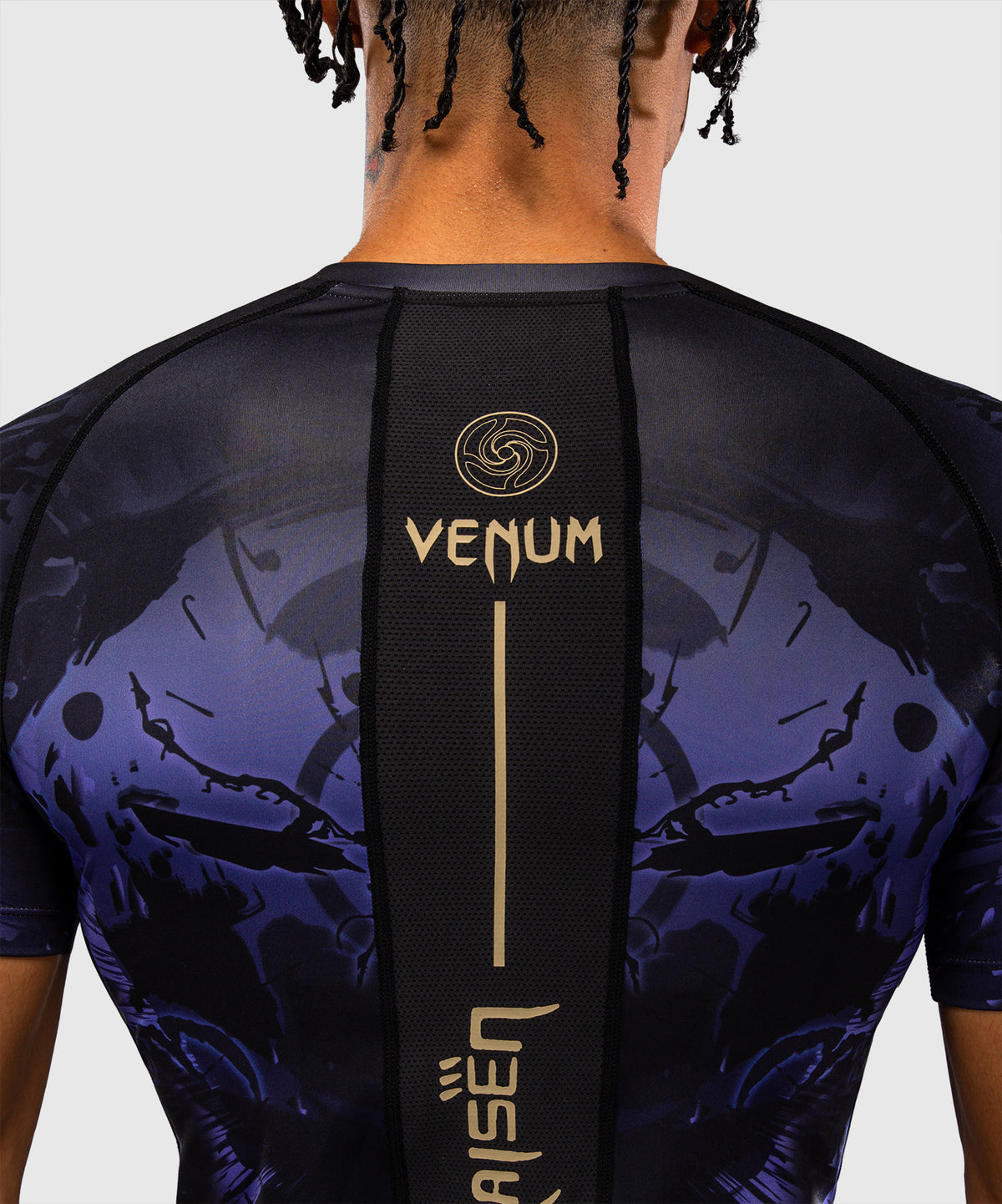 Jujutsu Kaisen x Venum Gojo Kurzarm Rashguard – Lila