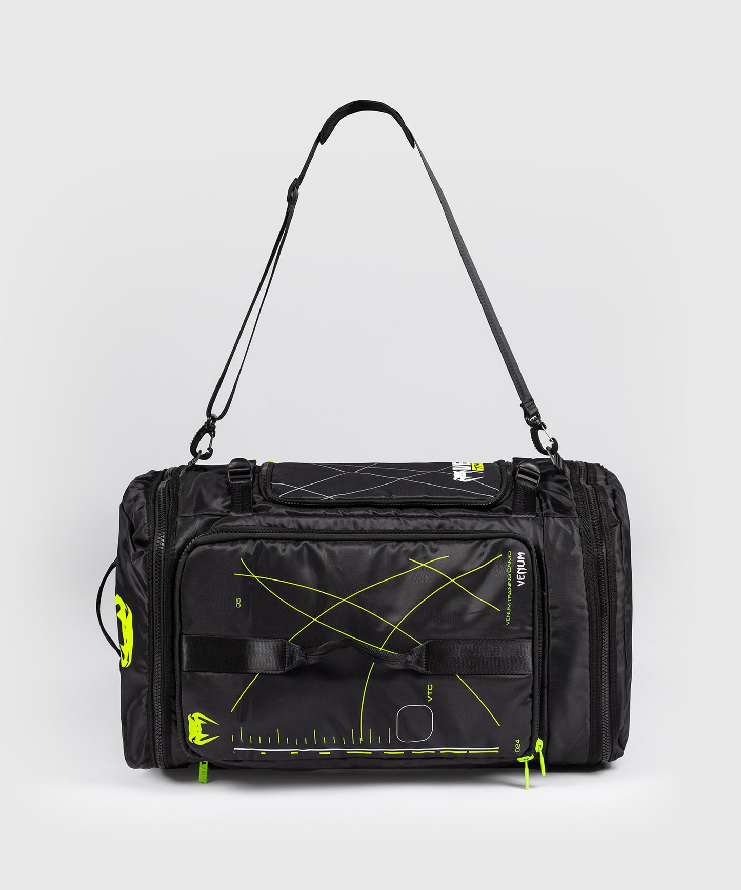 Sac de sport Venum Training Camp 4.0 - Noir/Vert Fluo