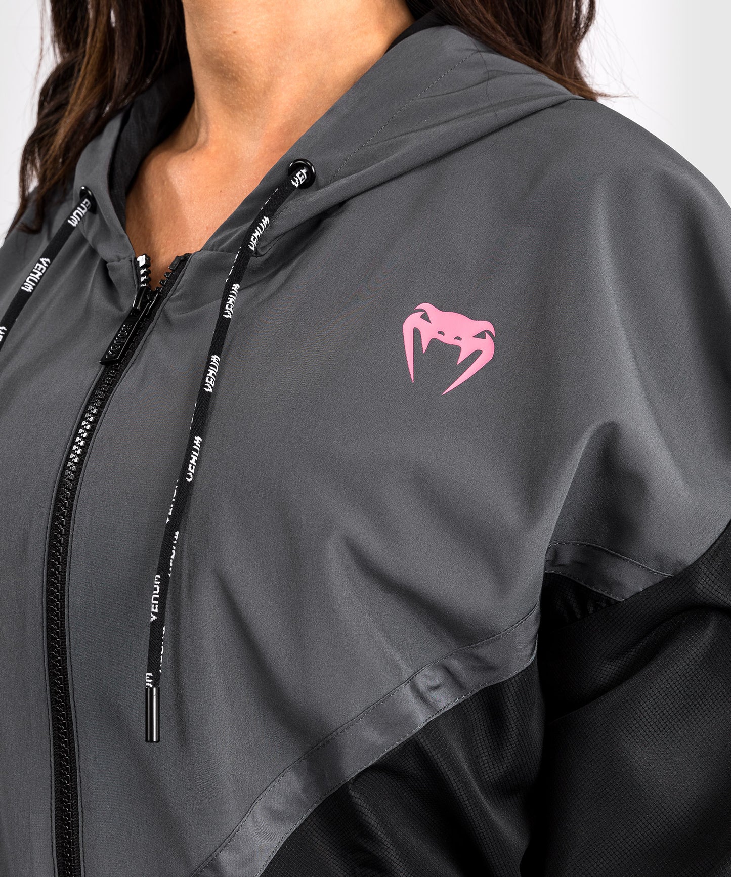 Venum Tactical XT Warm-Up Jacket - Black/Temper Storm Grey