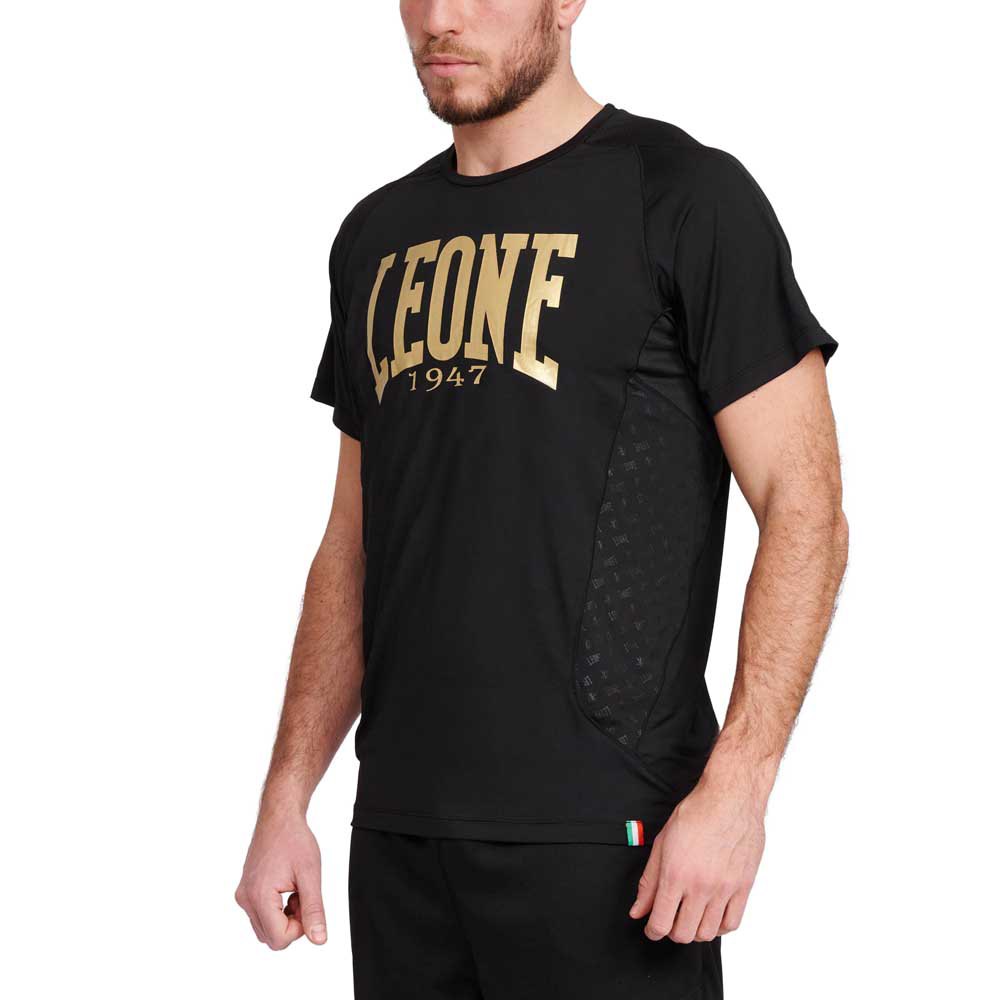 T-shirt Leone DNA - Noir/Or