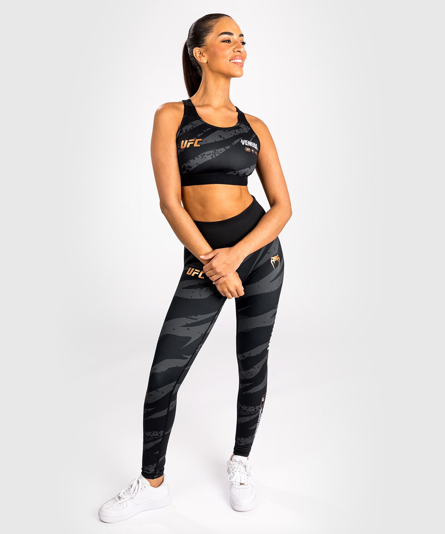 UFC Adrenaline by Venum Fight Week Sport-Bh Für Frauen - Urban Camo