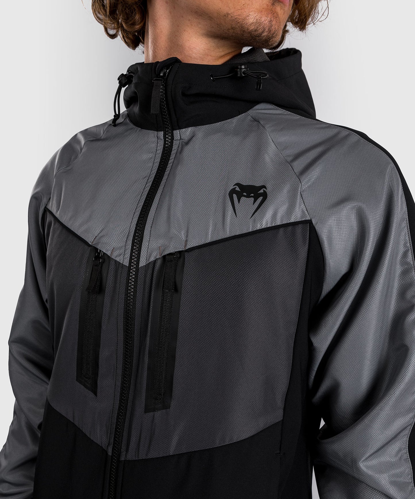 Venum Laser 3.0  Trainingsjacke - Schwarz/Grau