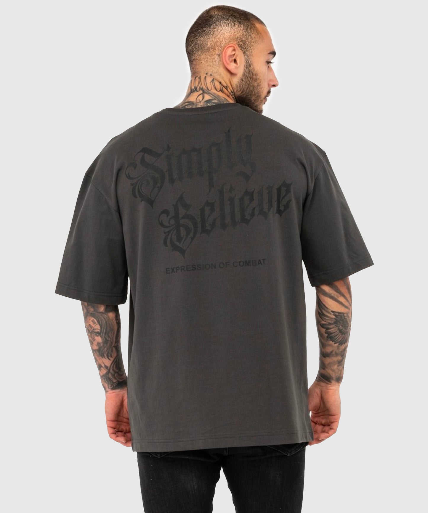 Tapout Simply Believe T-shirt - Grigio