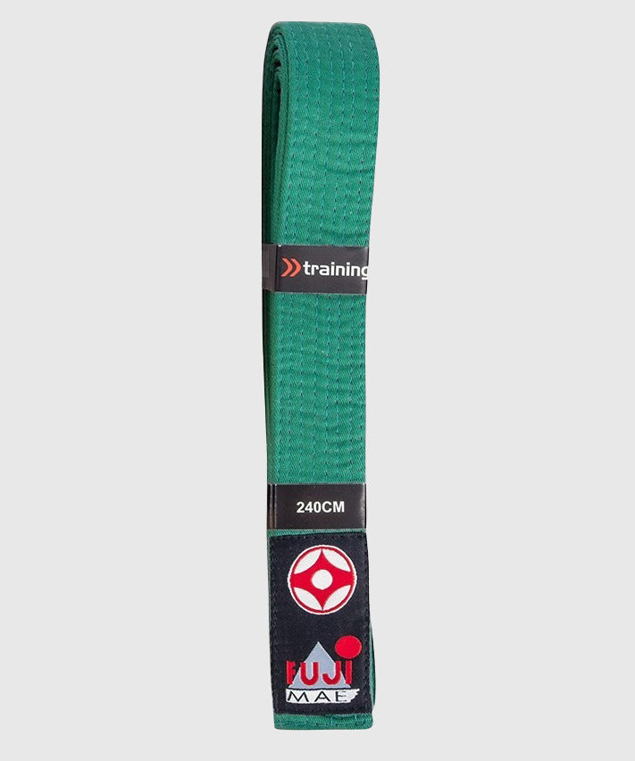 Ceinture Kyokushin Fujimae - Vert