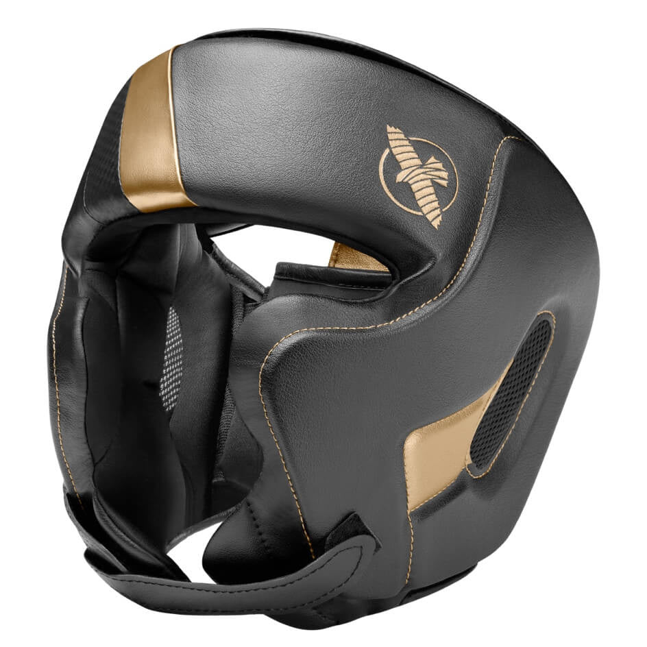 Casque Hayabusa T3 - Sans Menton - Taille M - Noir/Or