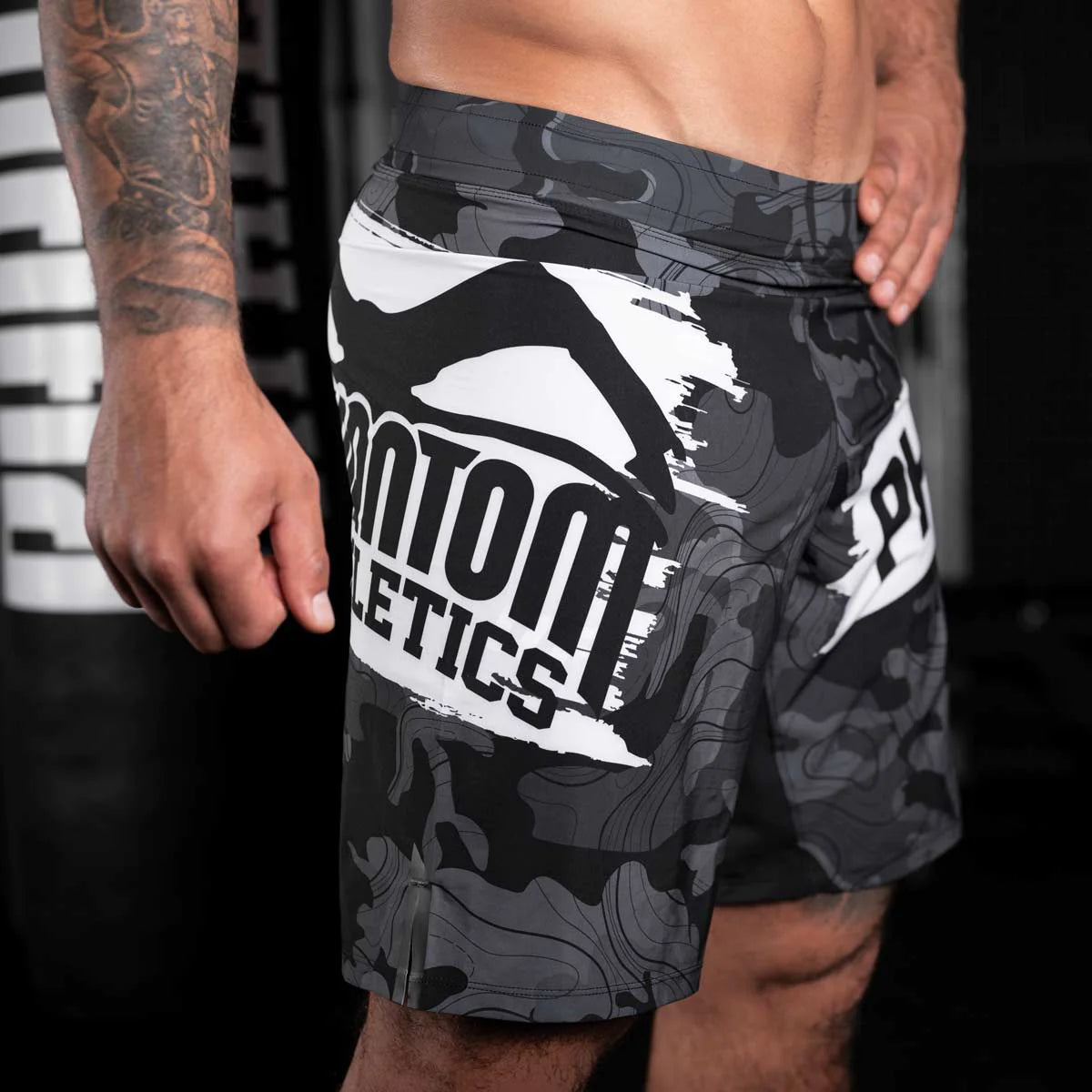 Fightshort Phantom Athletics Flex Urban - Noir