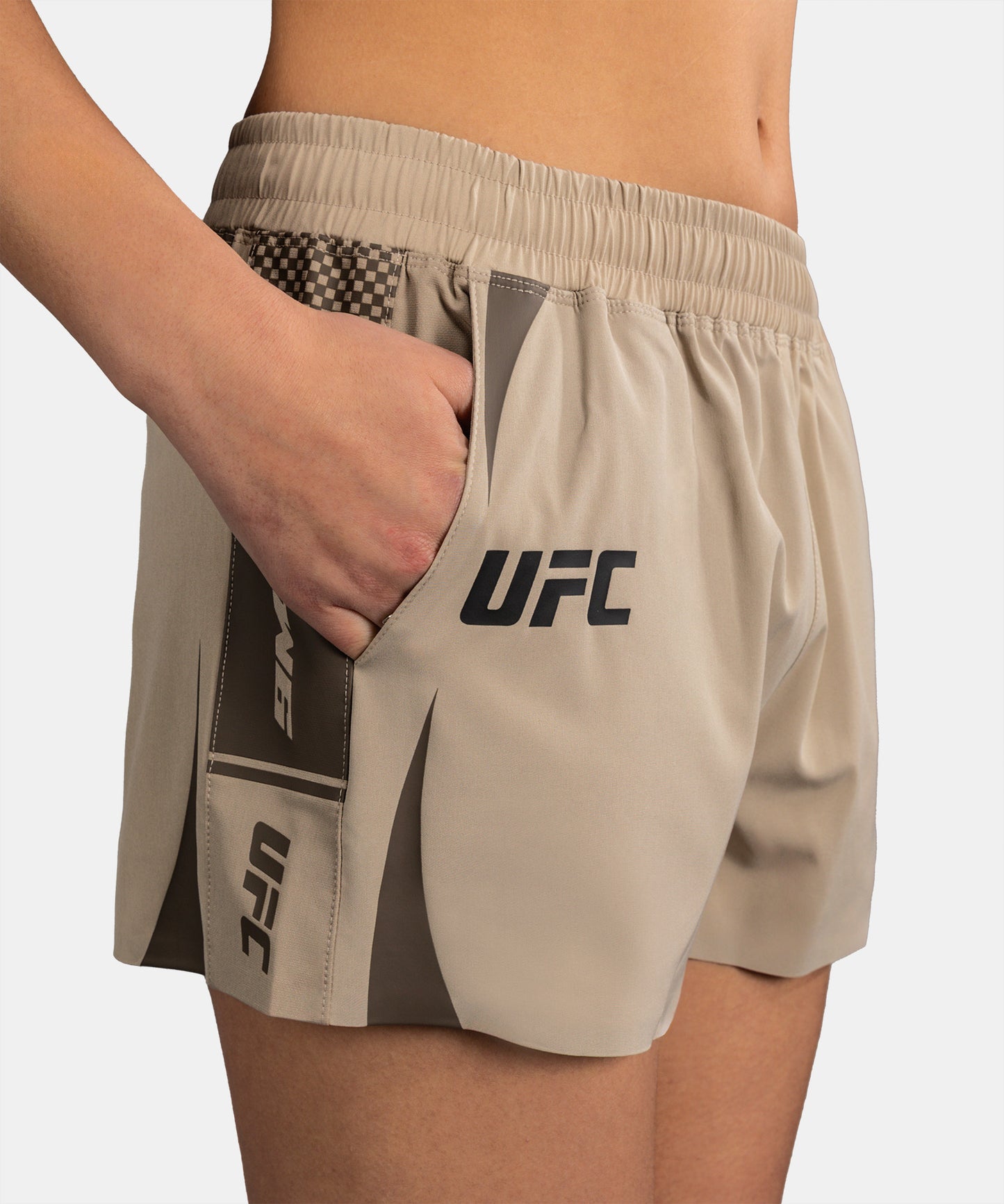 Short Technique pour Femme Venum UFC Unity by Venum Authentic Fight Week - Sable
